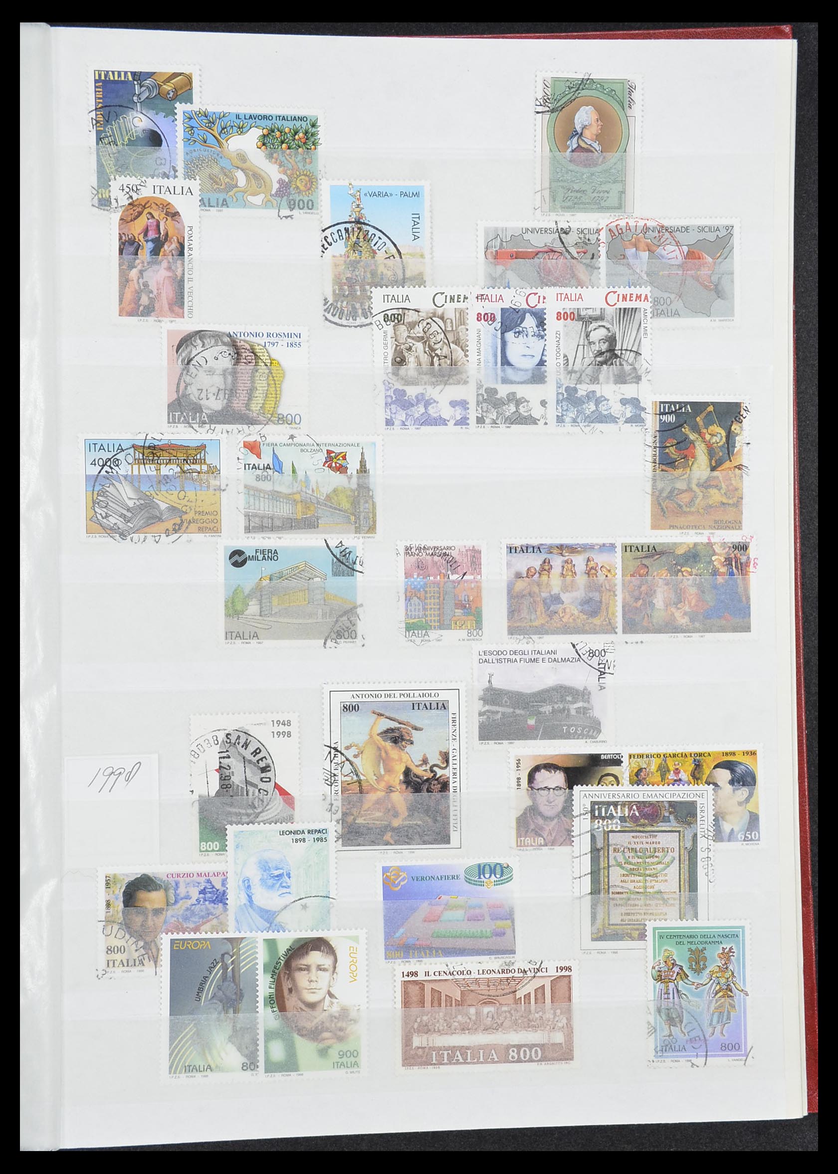 33758 087 - Postzegelverzameling 33758 Italië 1861-2011.