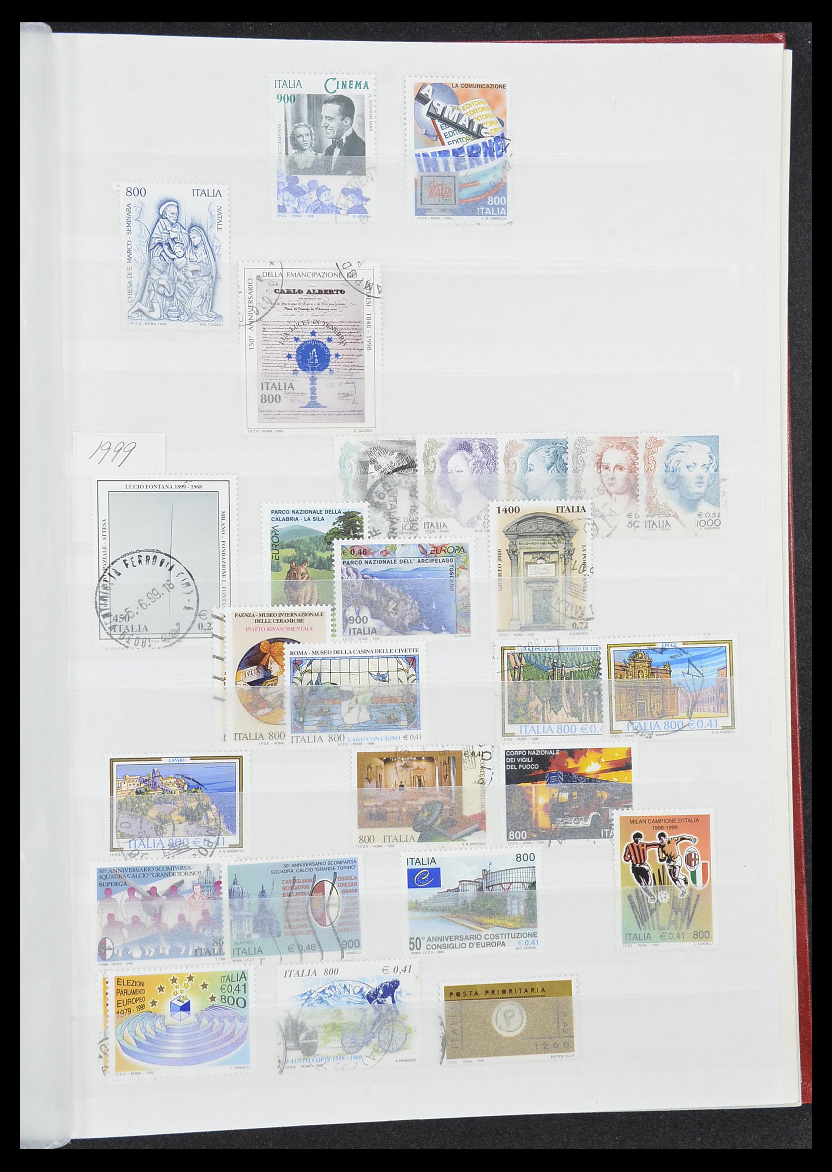 33758 089 - Postzegelverzameling 33758 Italië 1861-2011.