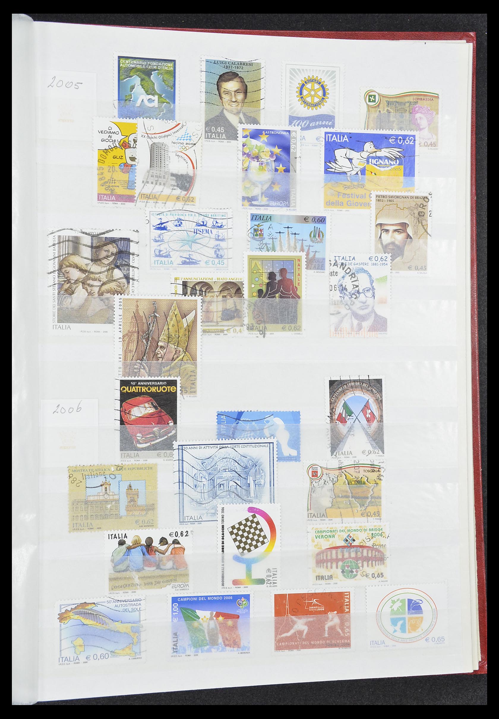 33758 097 - Postzegelverzameling 33758 Italië 1861-2011.