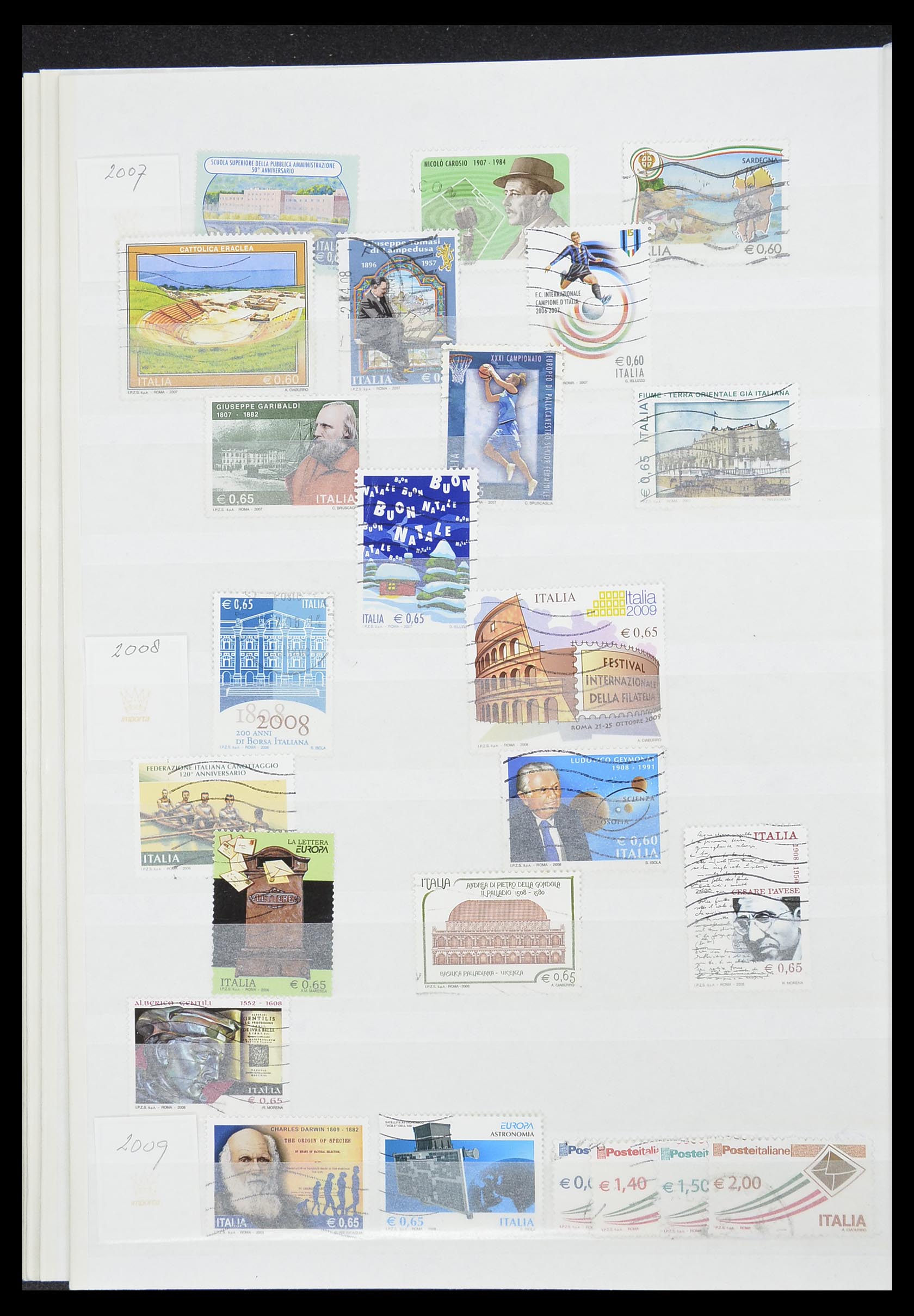 33758 098 - Postzegelverzameling 33758 Italië 1861-2011.