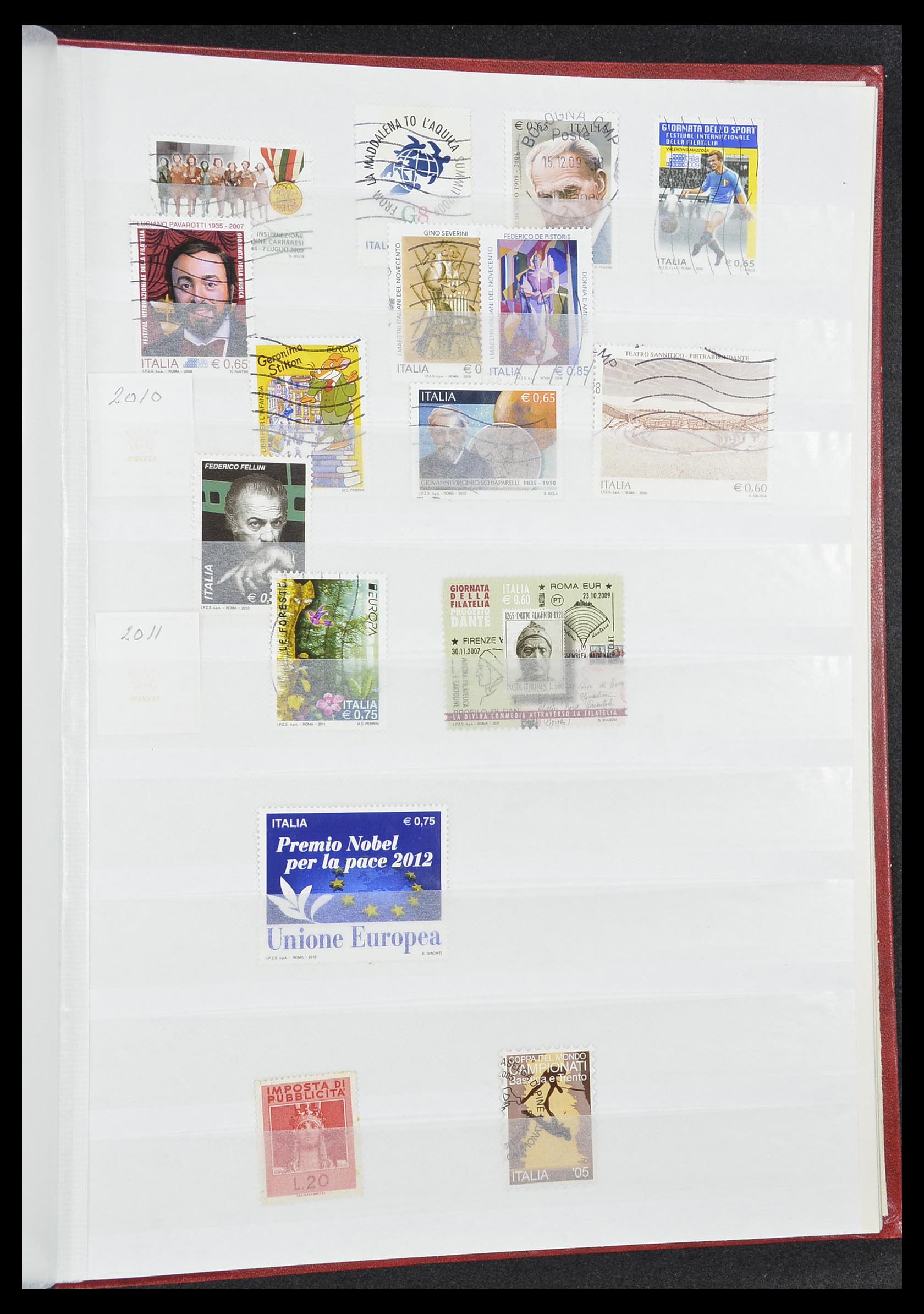 33758 099 - Postzegelverzameling 33758 Italië 1861-2011.