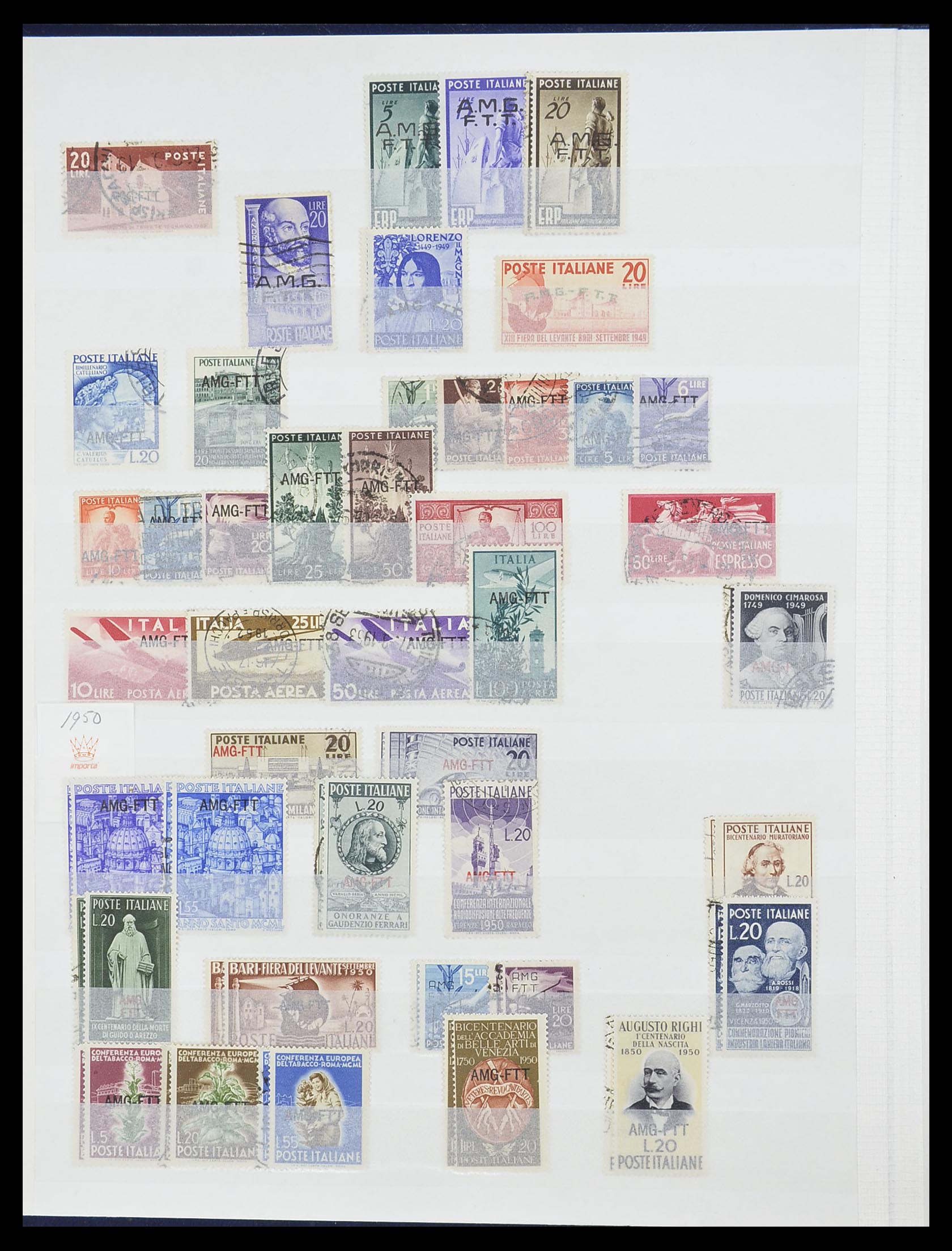 33758 103 - Postzegelverzameling 33758 Italië 1861-2011.