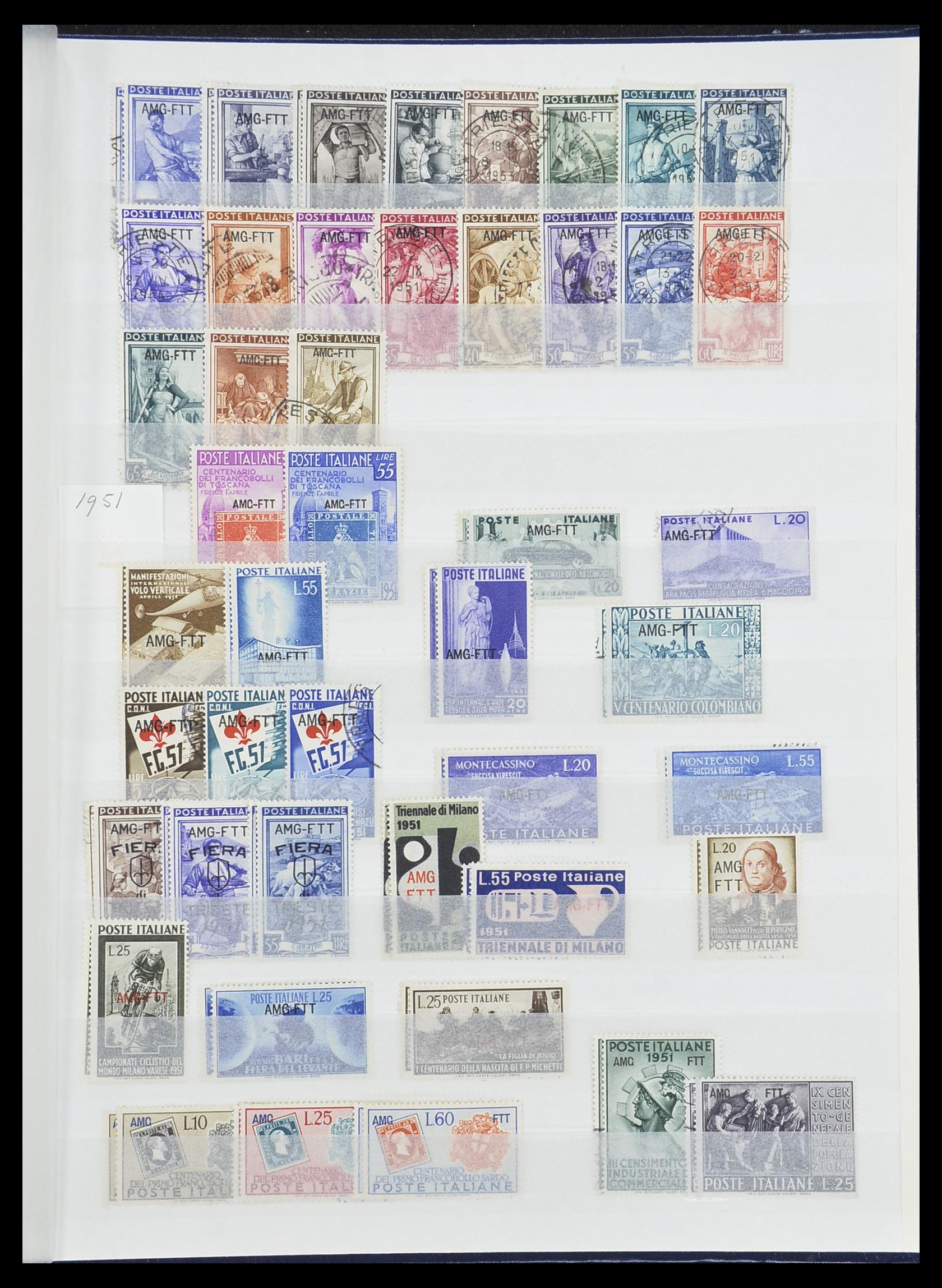33758 104 - Postzegelverzameling 33758 Italië 1861-2011.