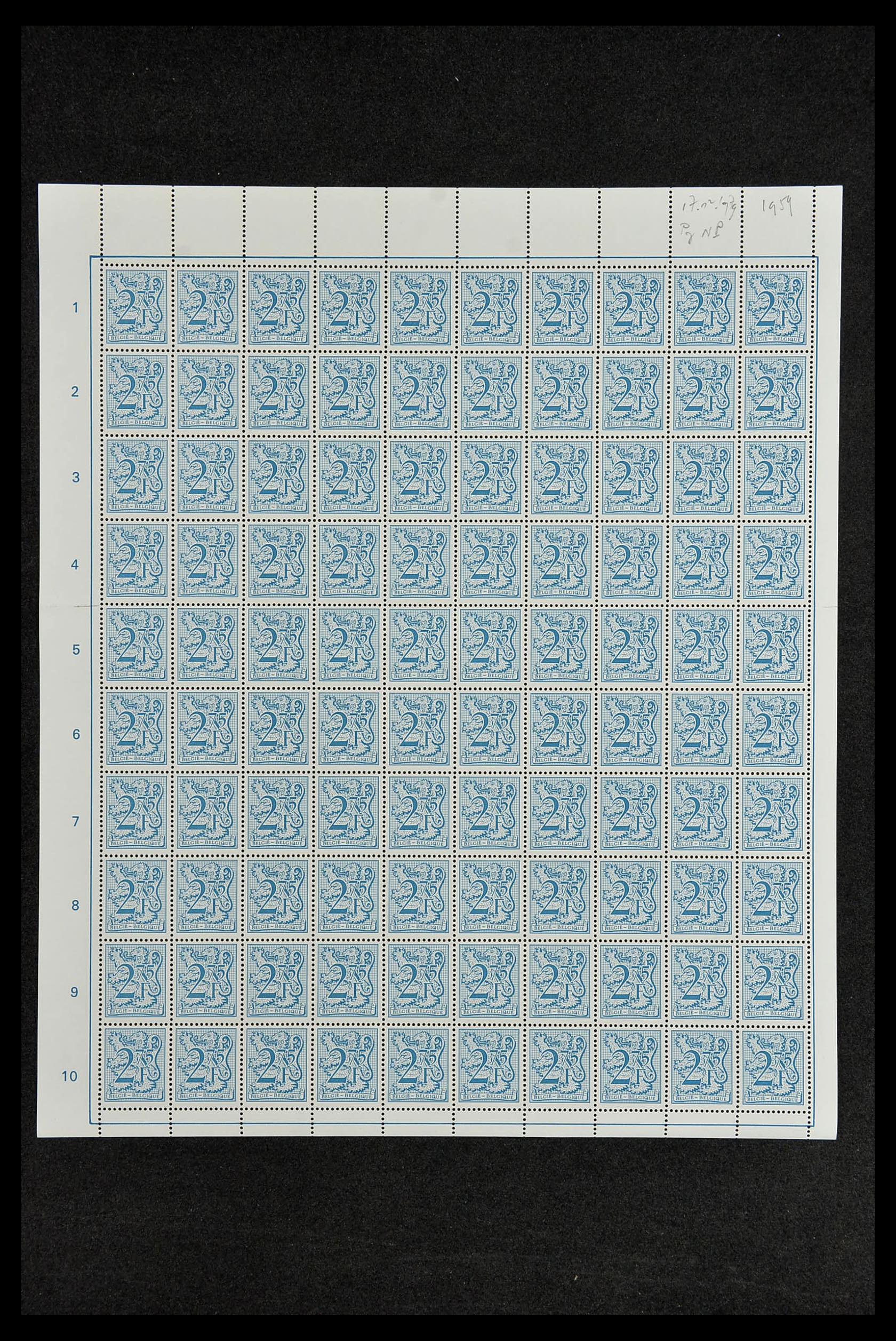 33763 008 - Stamp collection 33763 Belgium 1919-1983.
