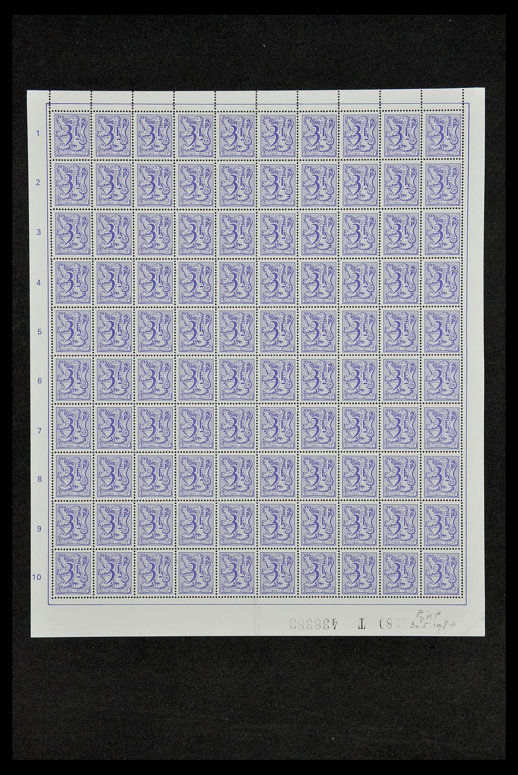 33763 009 - Postzegelverzameling 33763 België 1919-1983.