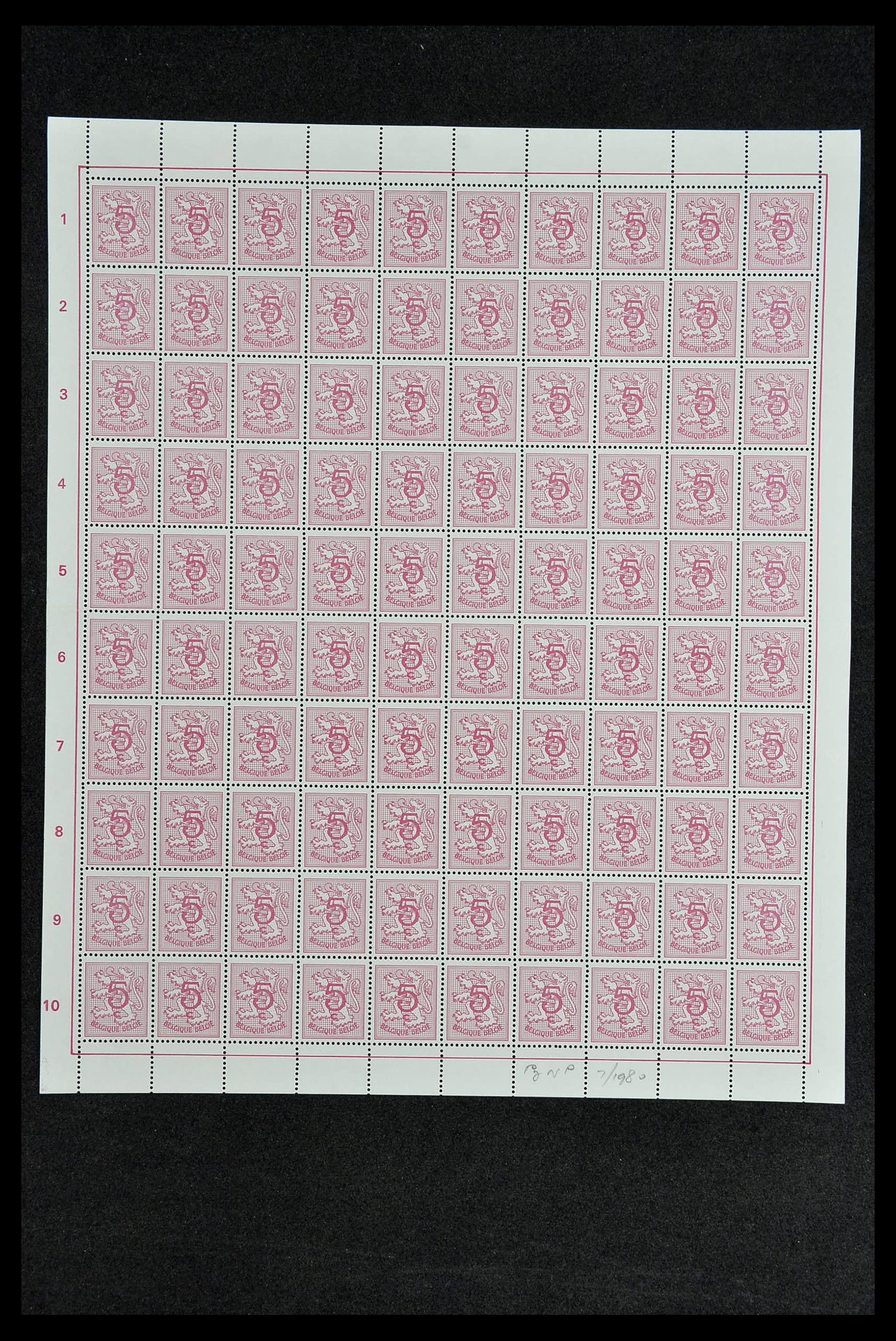 33763 017 - Stamp collection 33763 Belgium 1919-1983.