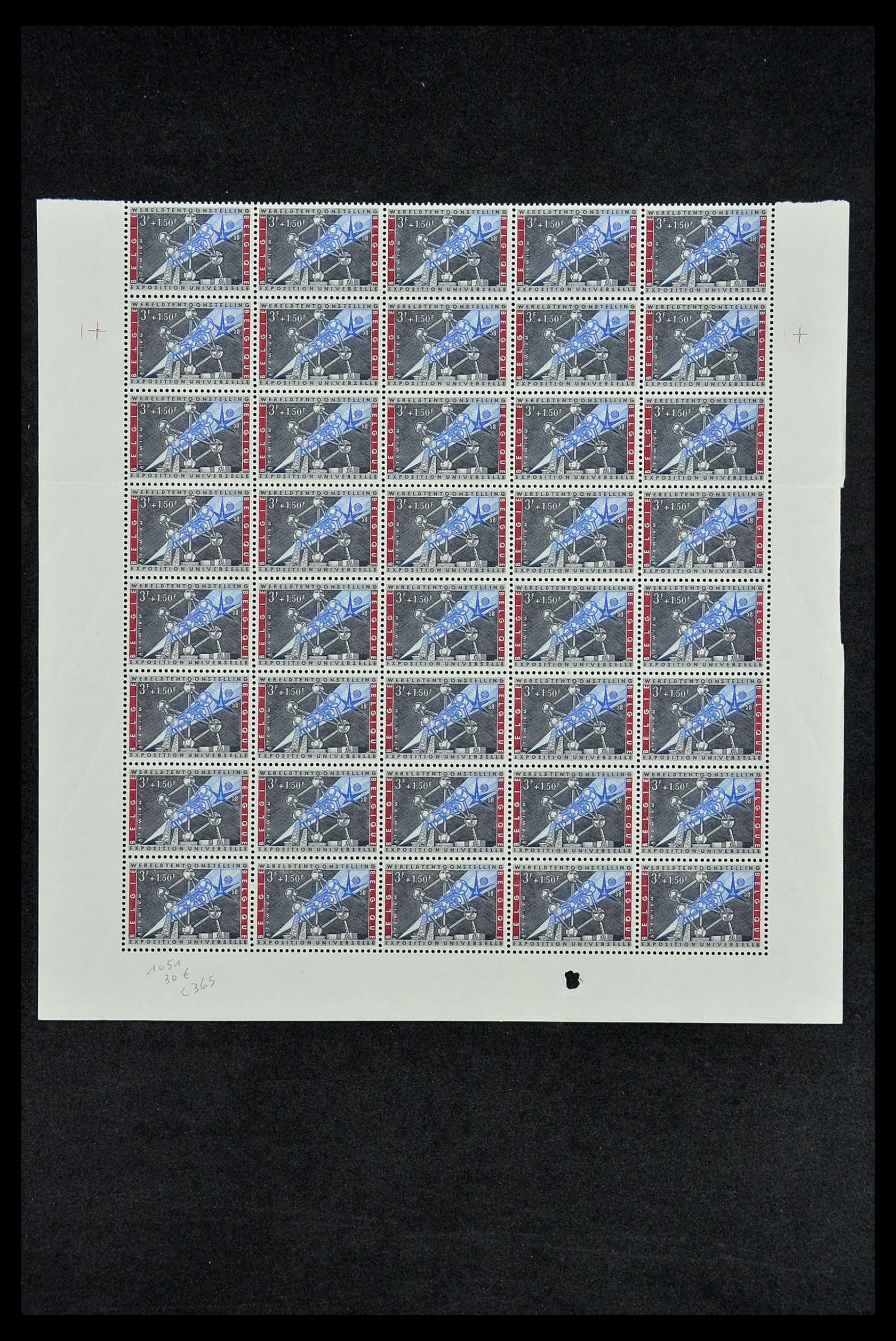 33763 035 - Postzegelverzameling 33763 België 1919-1983.