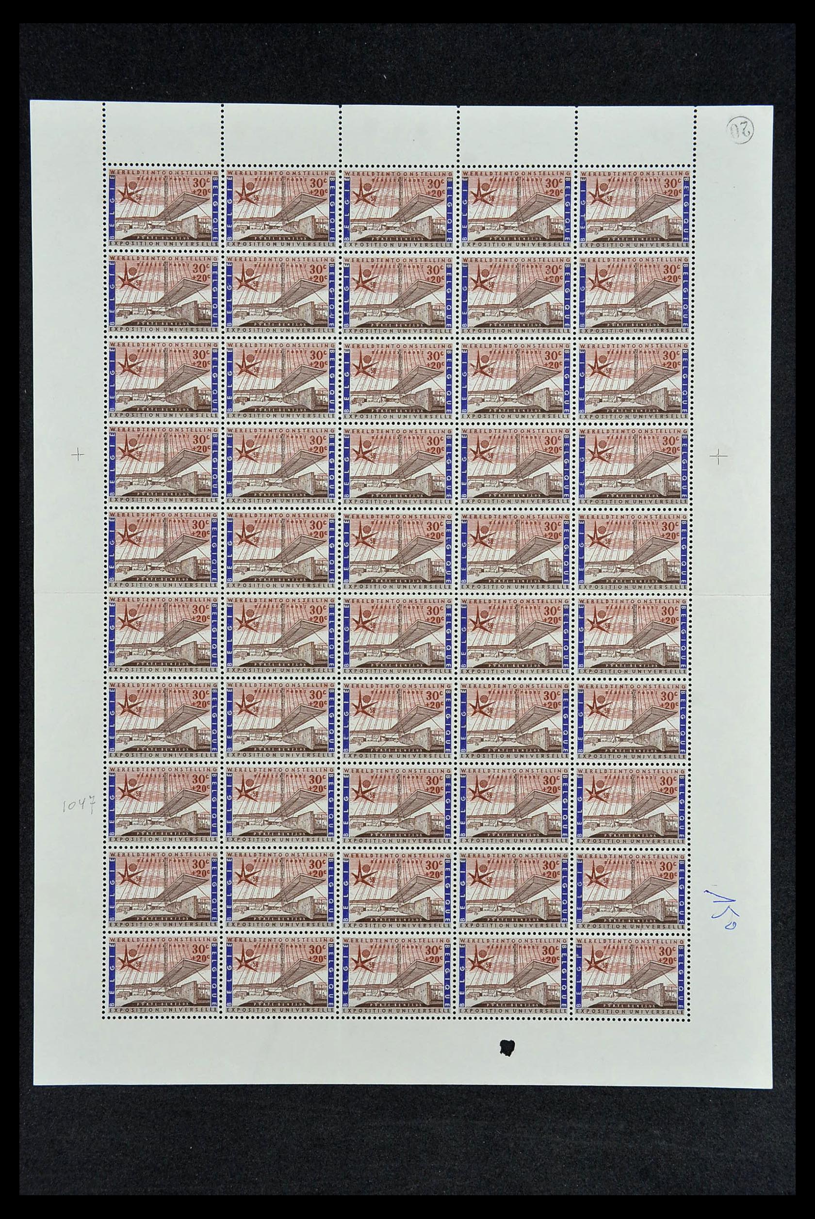 33763 037 - Postzegelverzameling 33763 België 1919-1983.