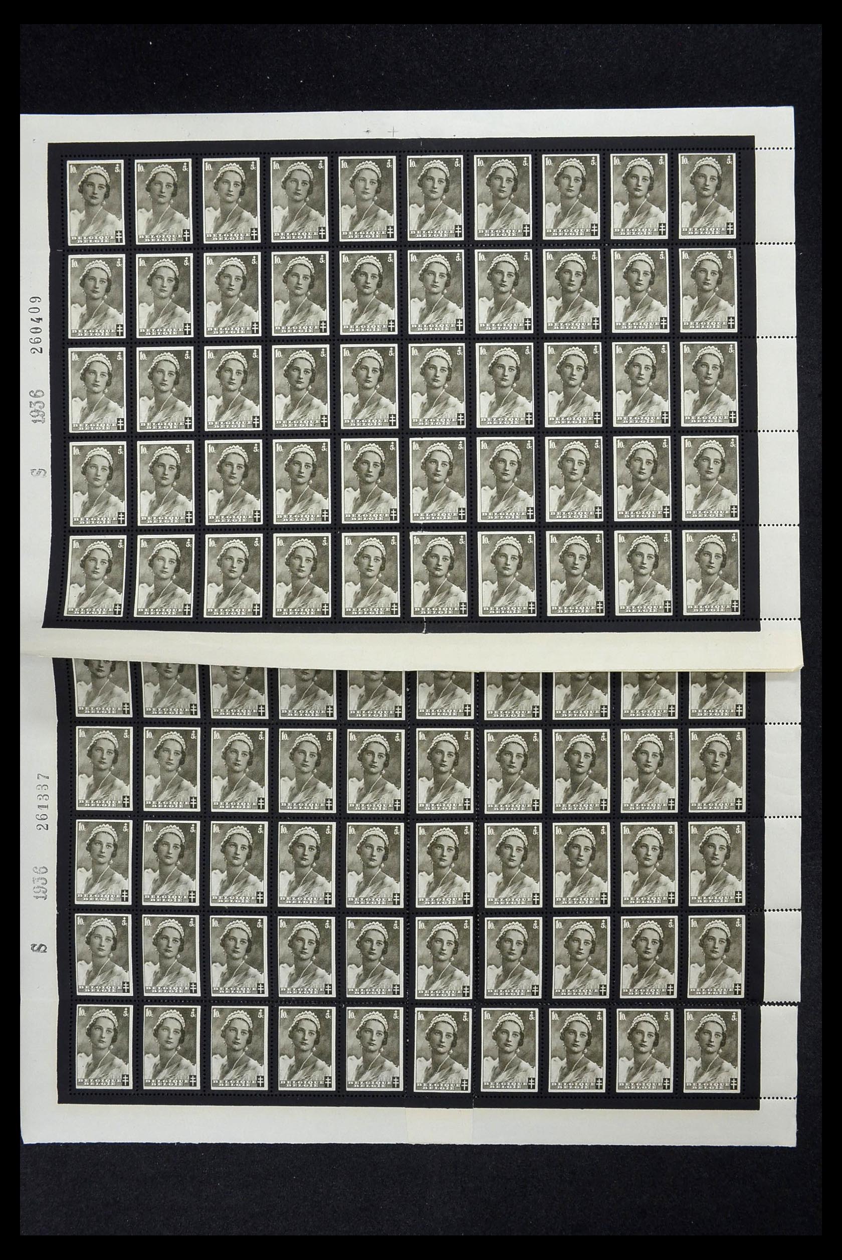 33763 044 - Postzegelverzameling 33763 België 1919-1983.
