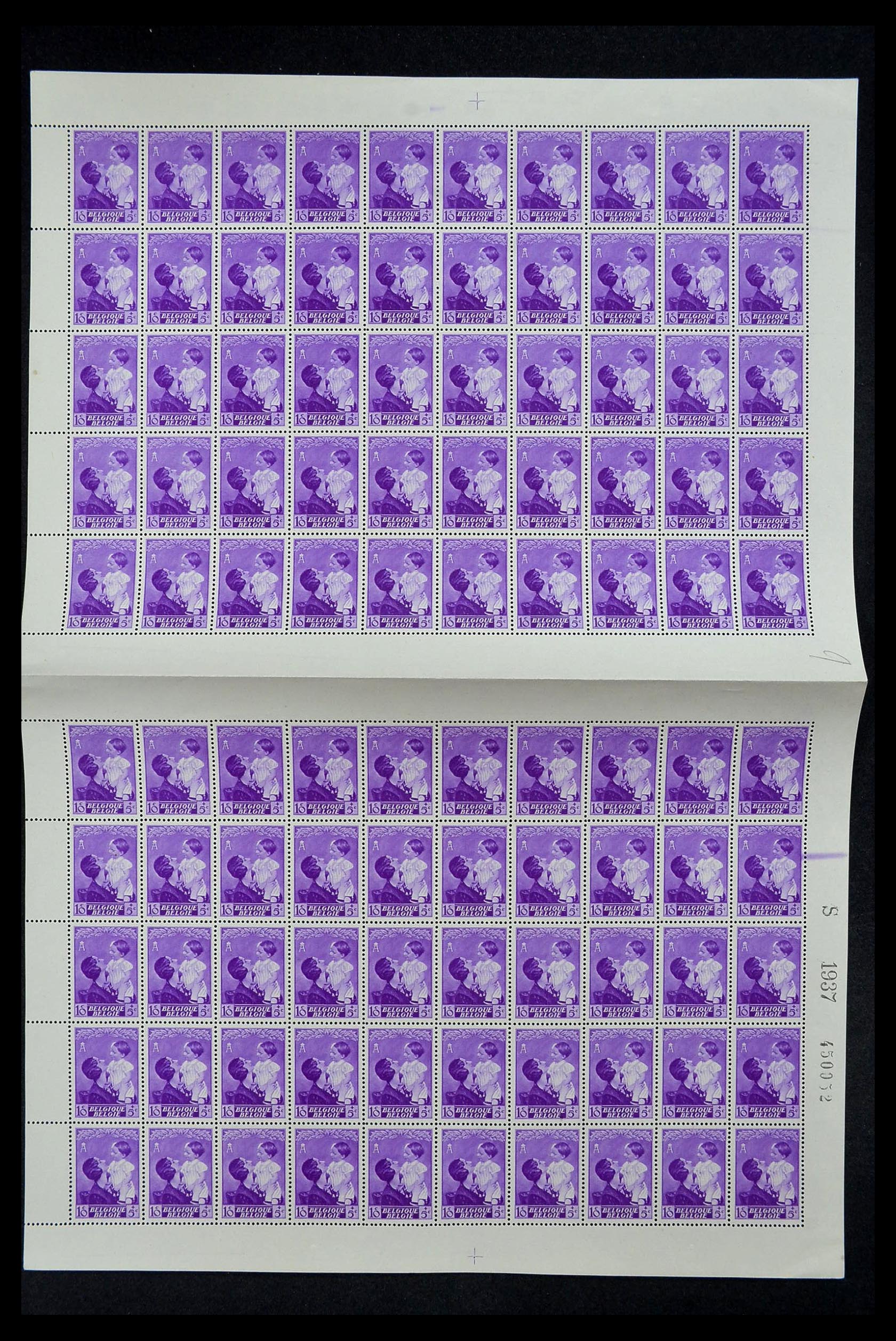 33763 052 - Postzegelverzameling 33763 België 1919-1983.