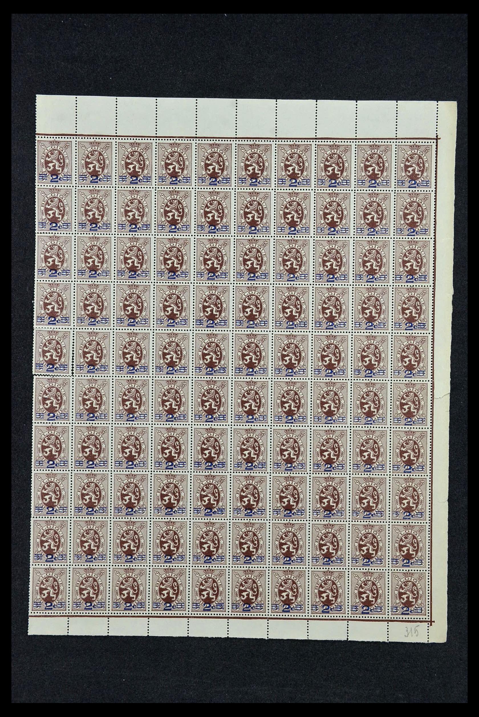 33763 053 - Stamp collection 33763 Belgium 1919-1983.