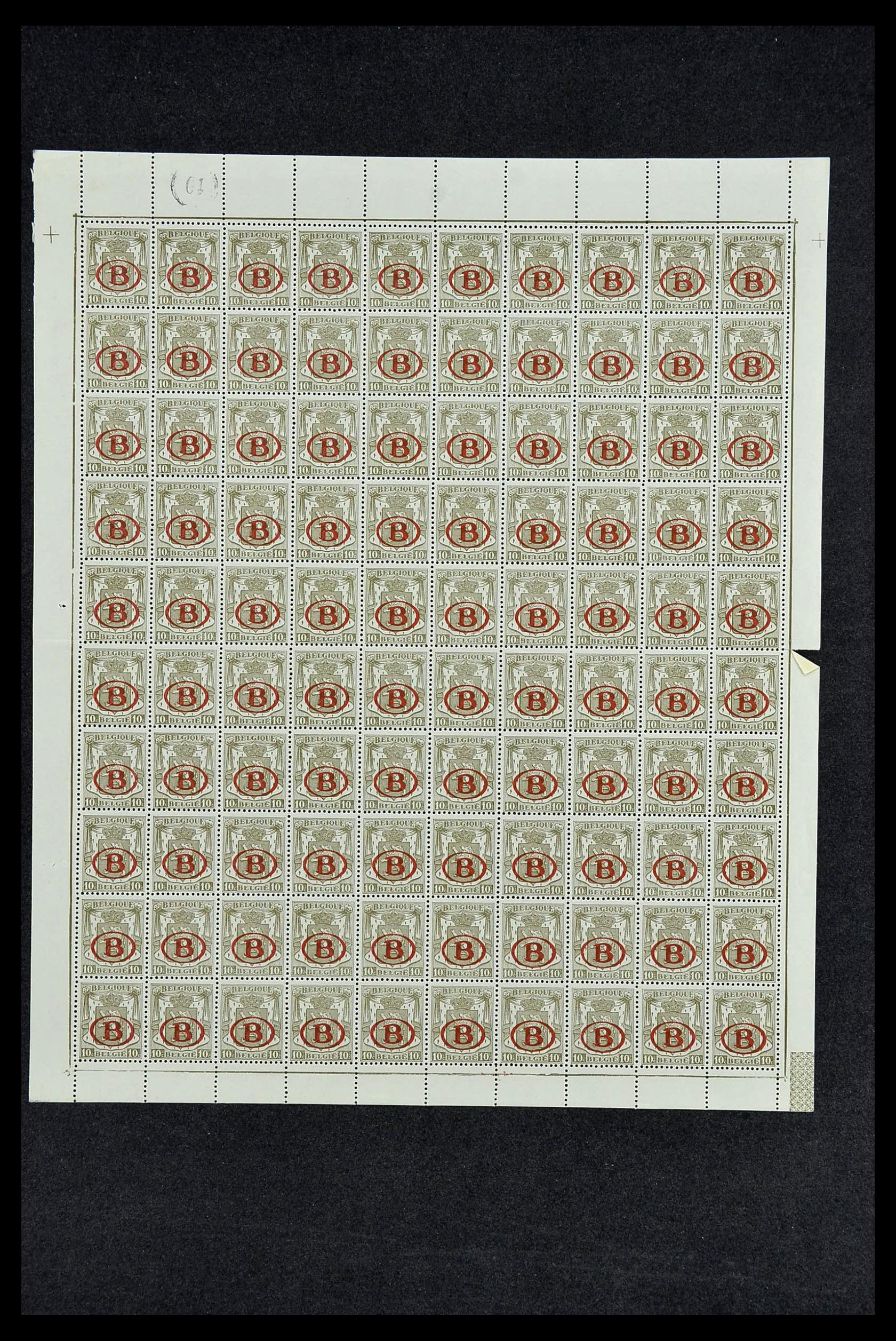 33763 080 - Postzegelverzameling 33763 België 1919-1983.