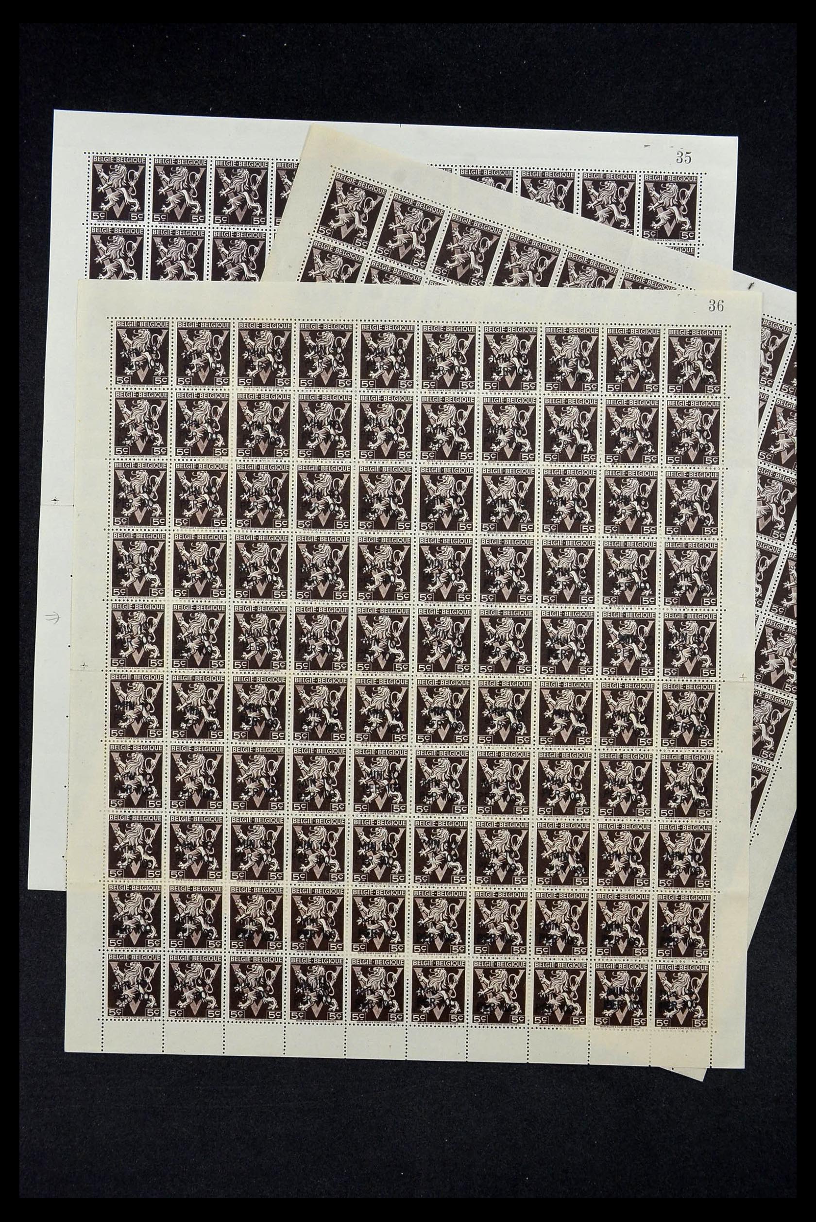 33763 088 - Stamp collection 33763 Belgium 1919-1983.