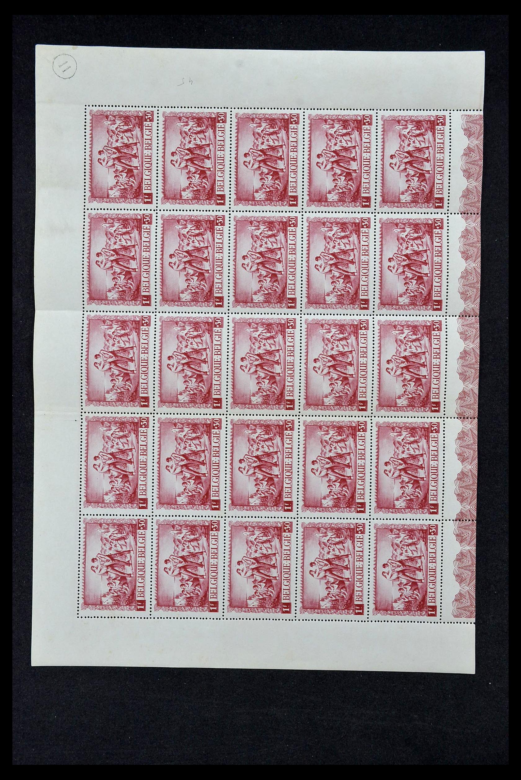 33763 092 - Stamp collection 33763 Belgium 1919-1983.