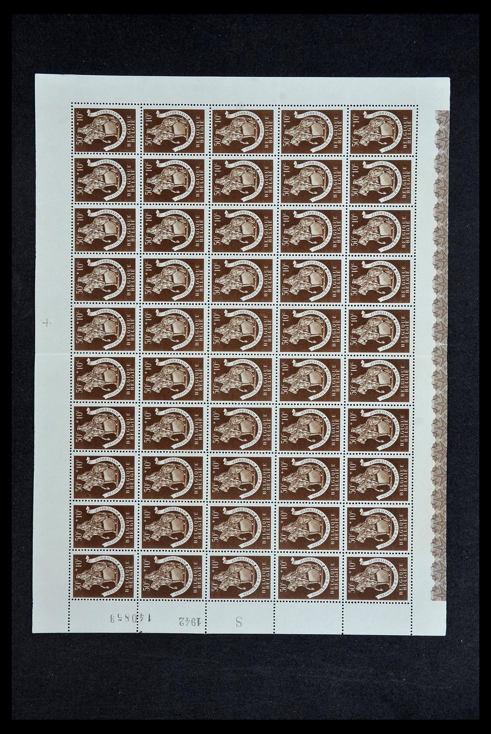 33763 094 - Stamp collection 33763 Belgium 1919-1983.