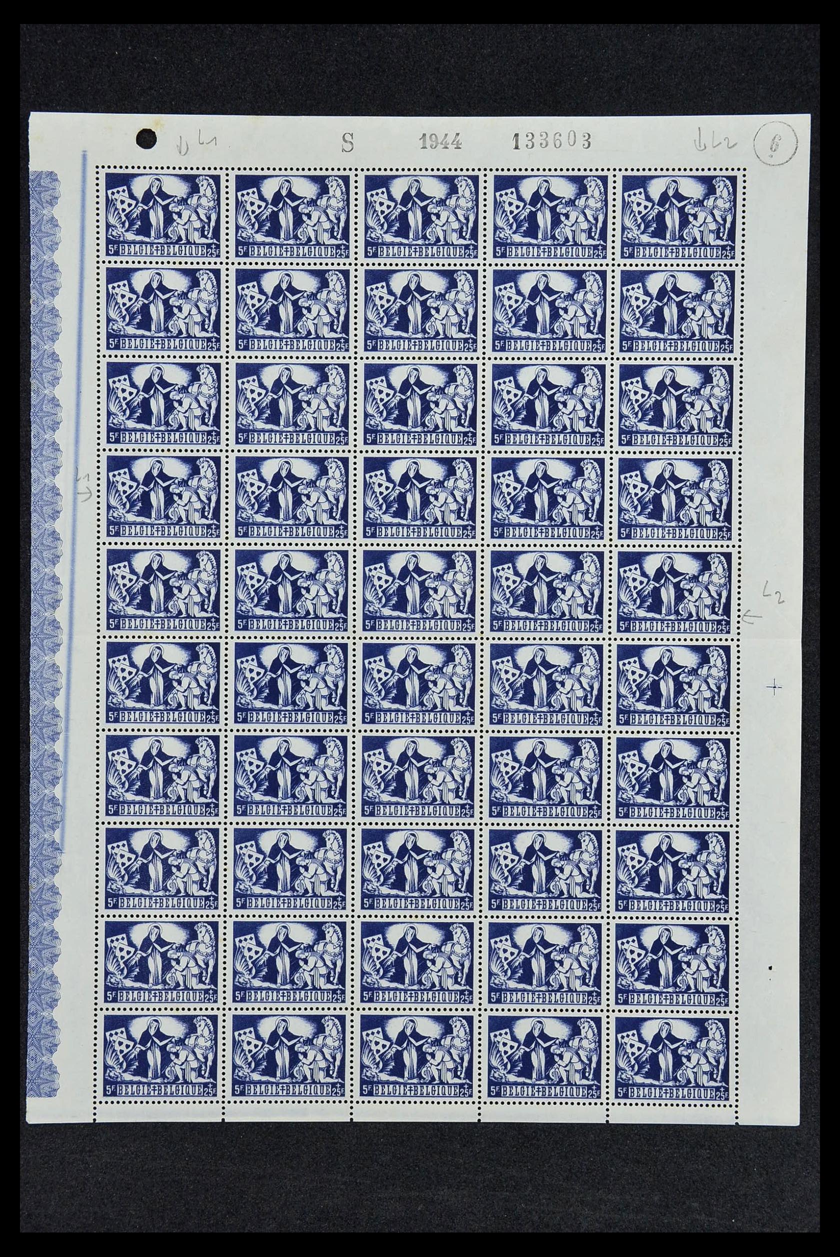 33763 100 - Stamp collection 33763 Belgium 1919-1983.