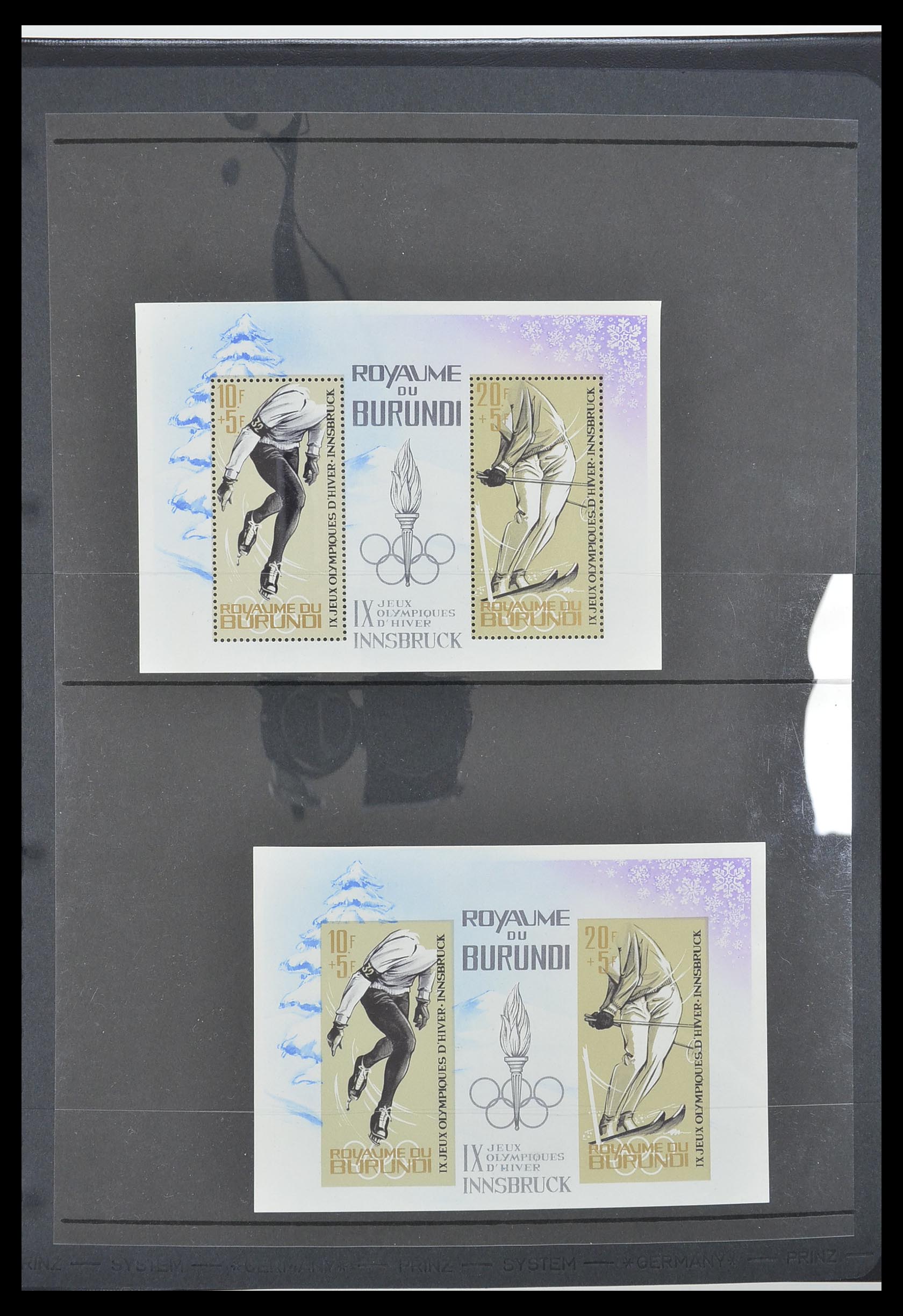 33764 014 - Postzegelverzameling 33764 Burundi 1962-2004.