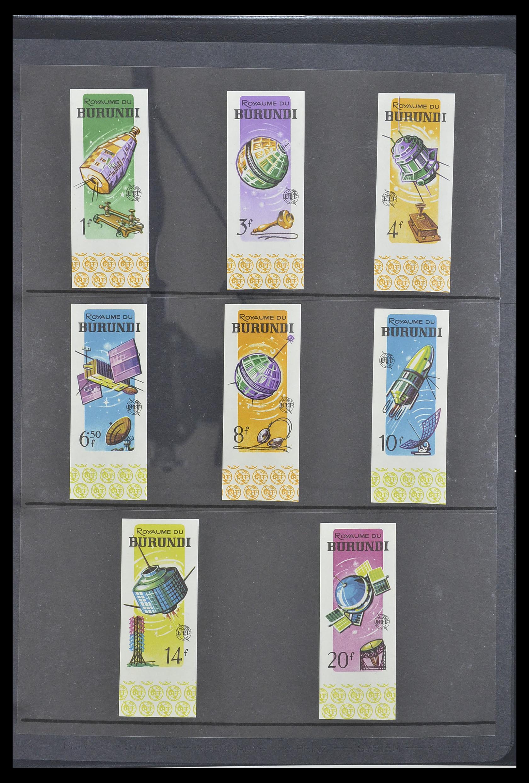 33764 030 - Postzegelverzameling 33764 Burundi 1962-2004.