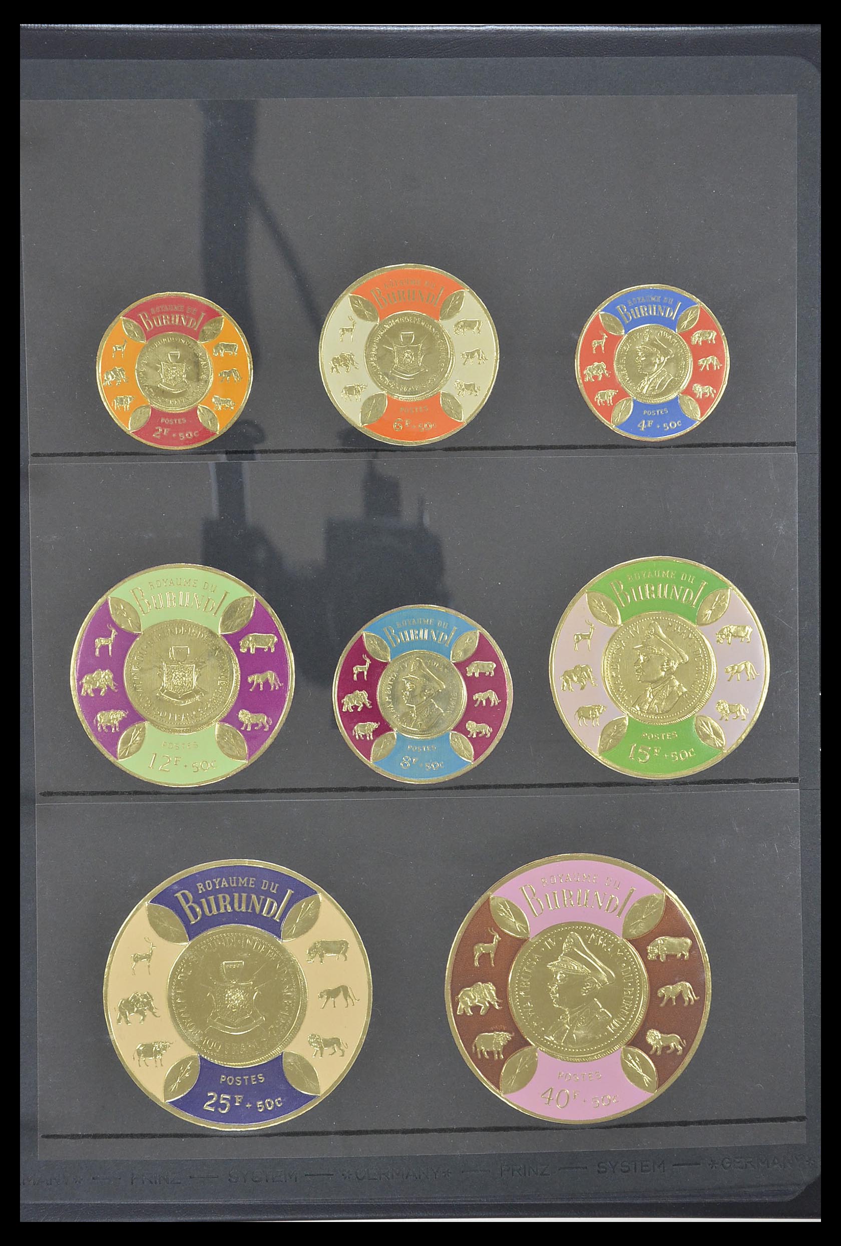 33764 032 - Postzegelverzameling 33764 Burundi 1962-2004.