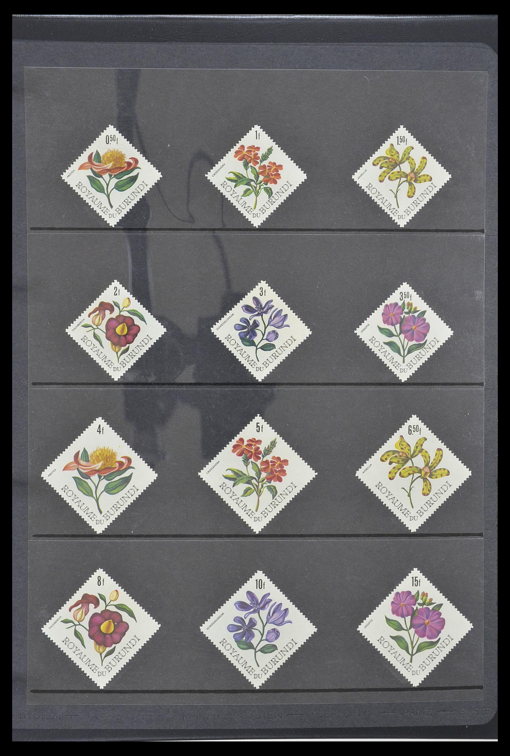 33764 042 - Postzegelverzameling 33764 Burundi 1962-2004.