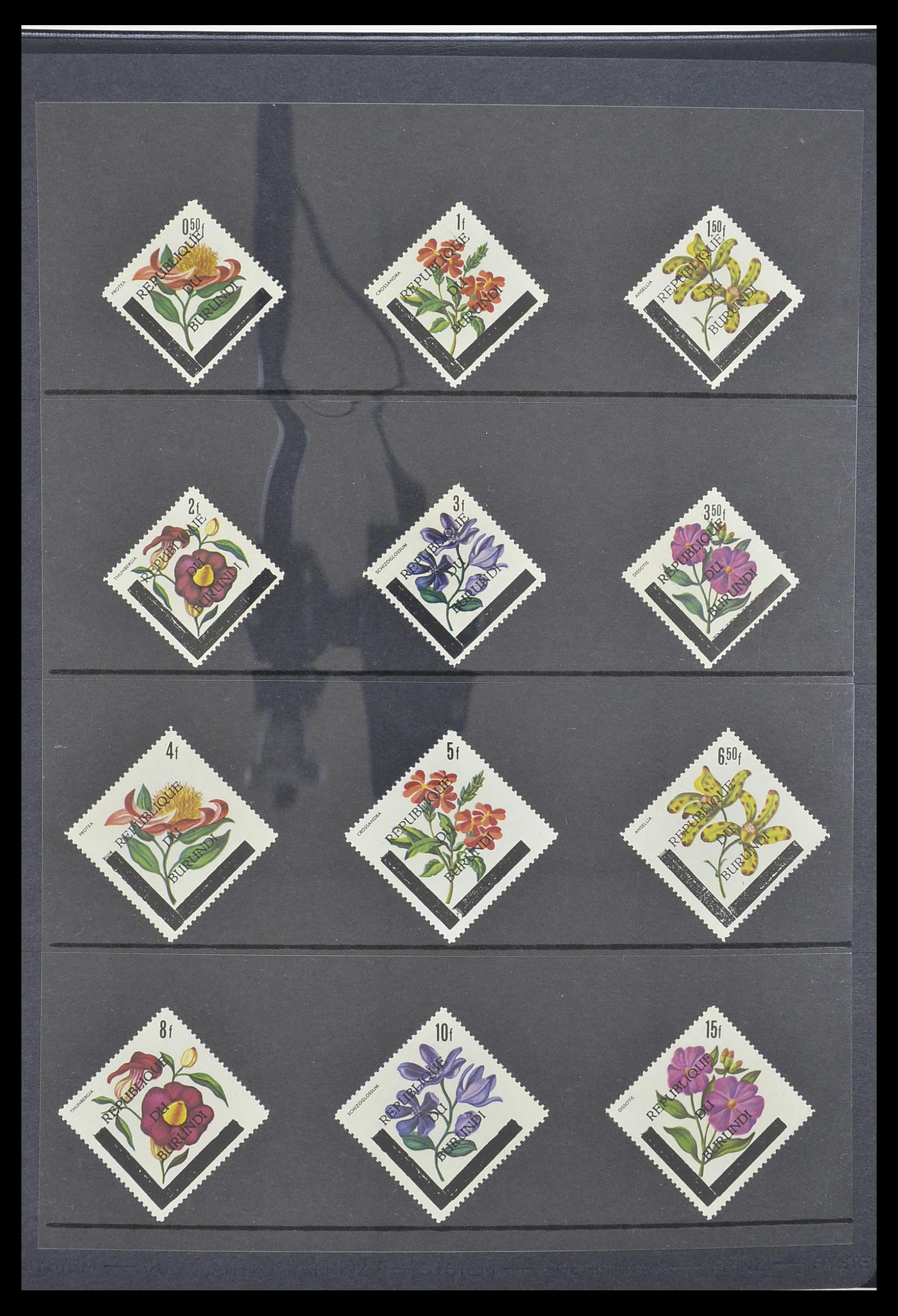 33764 072 - Stamp collection 33764 Burundi 1962-2004.