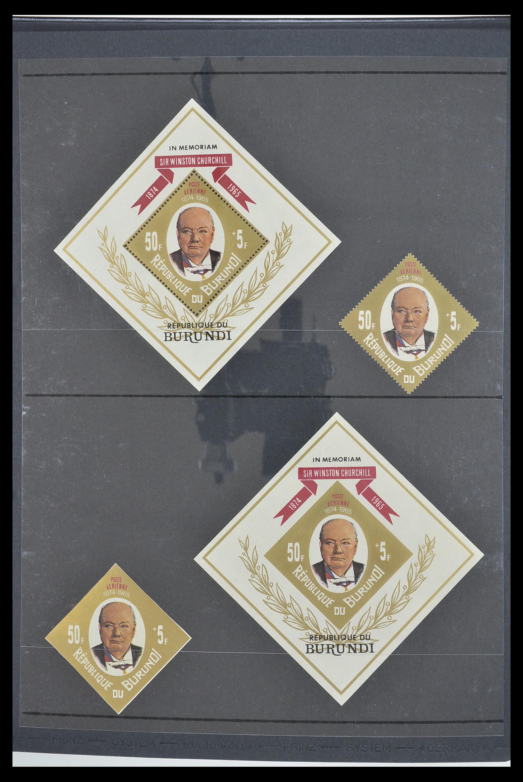 33764 075 - Stamp collection 33764 Burundi 1962-2004.