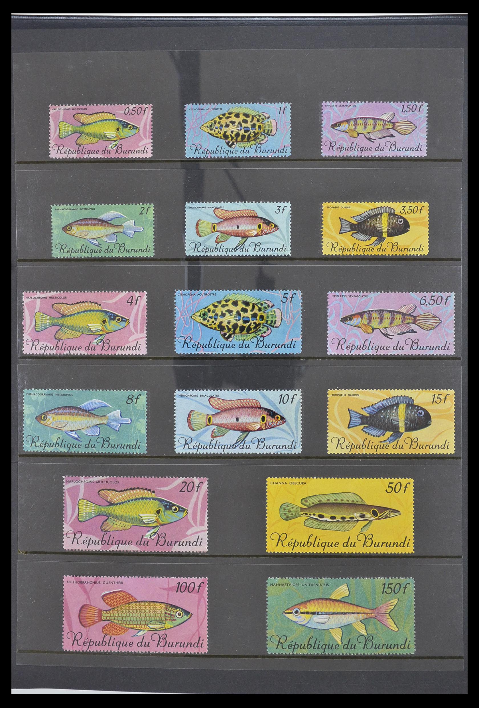 33764 077 - Stamp collection 33764 Burundi 1962-2004.