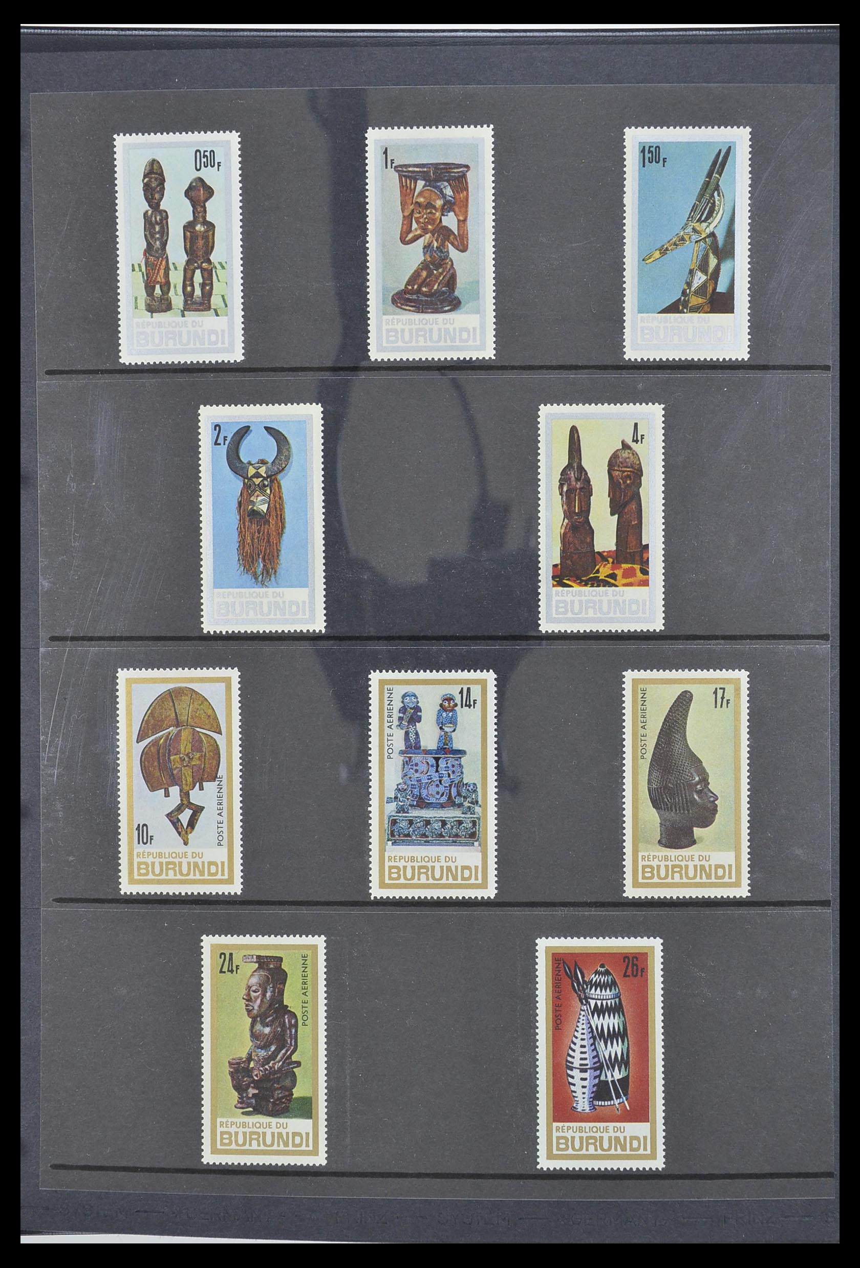 33764 079 - Stamp collection 33764 Burundi 1962-2004.