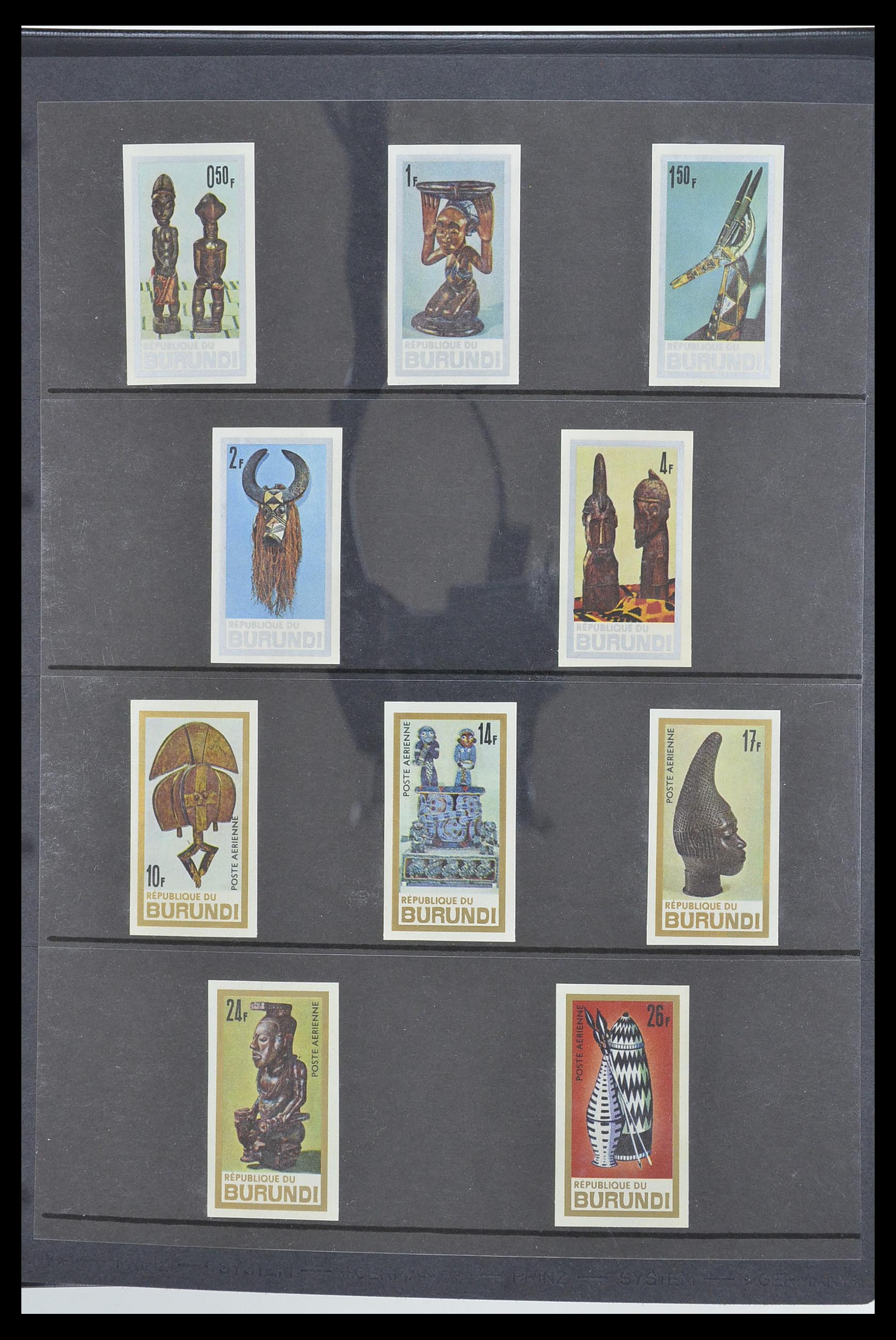 33764 080 - Stamp collection 33764 Burundi 1962-2004.