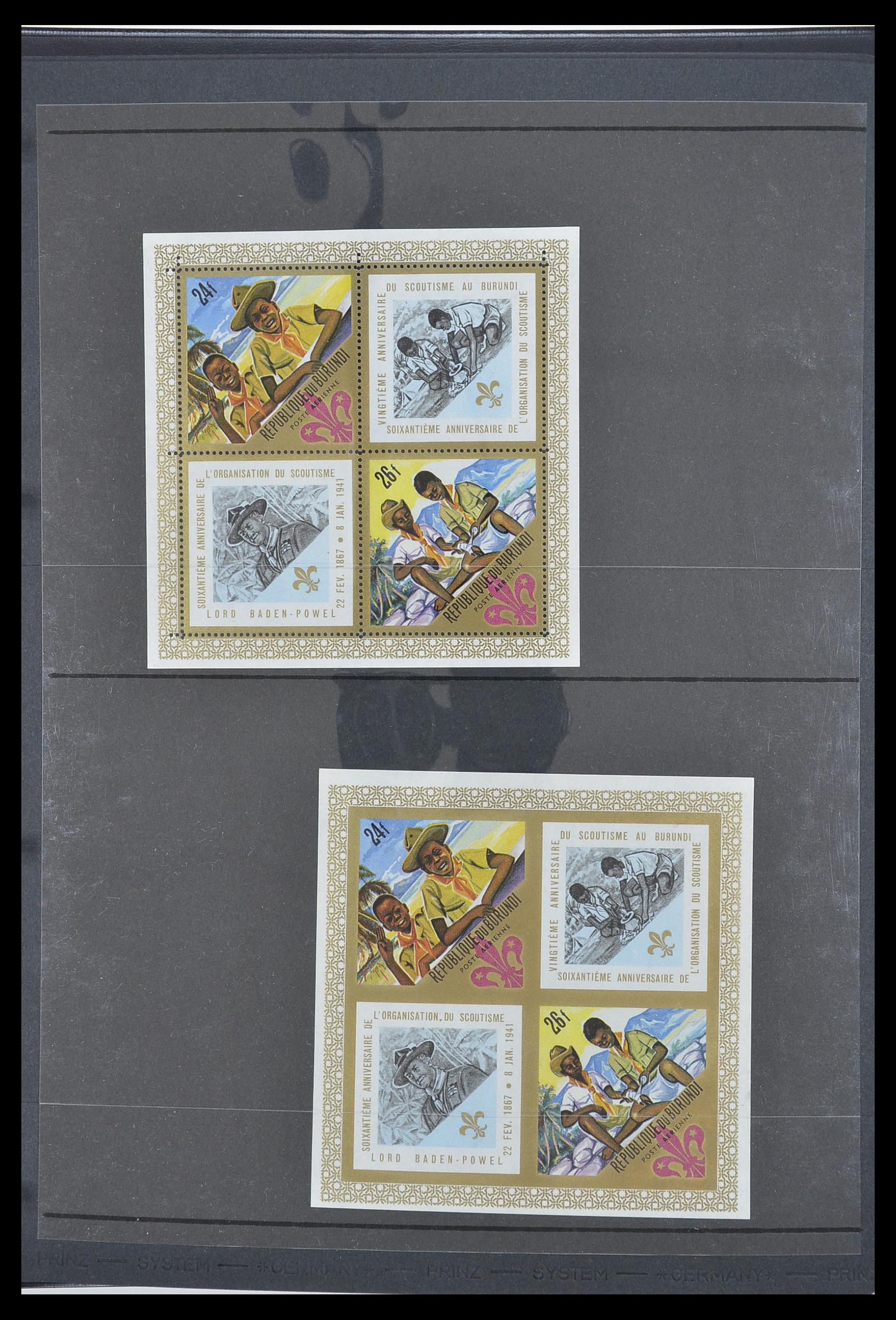 33764 083 - Stamp collection 33764 Burundi 1962-2004.