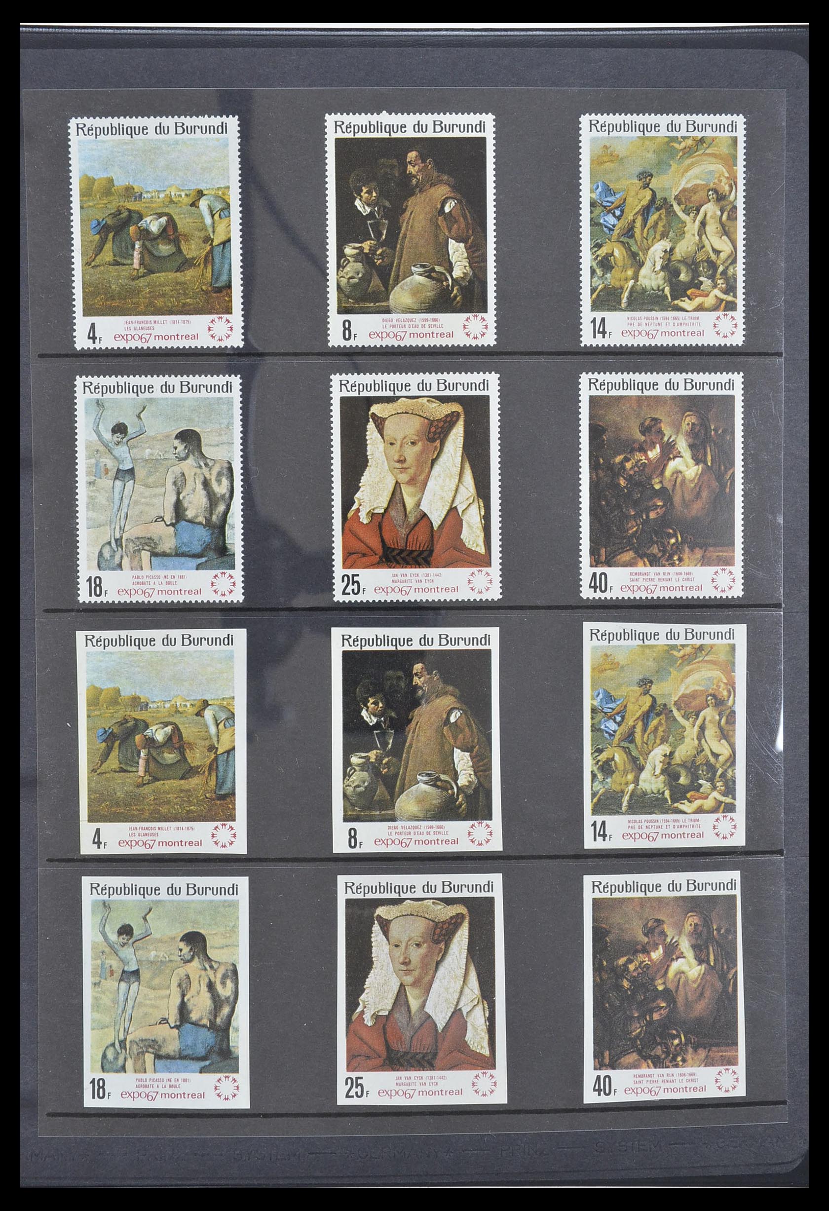 33764 085 - Stamp collection 33764 Burundi 1962-2004.