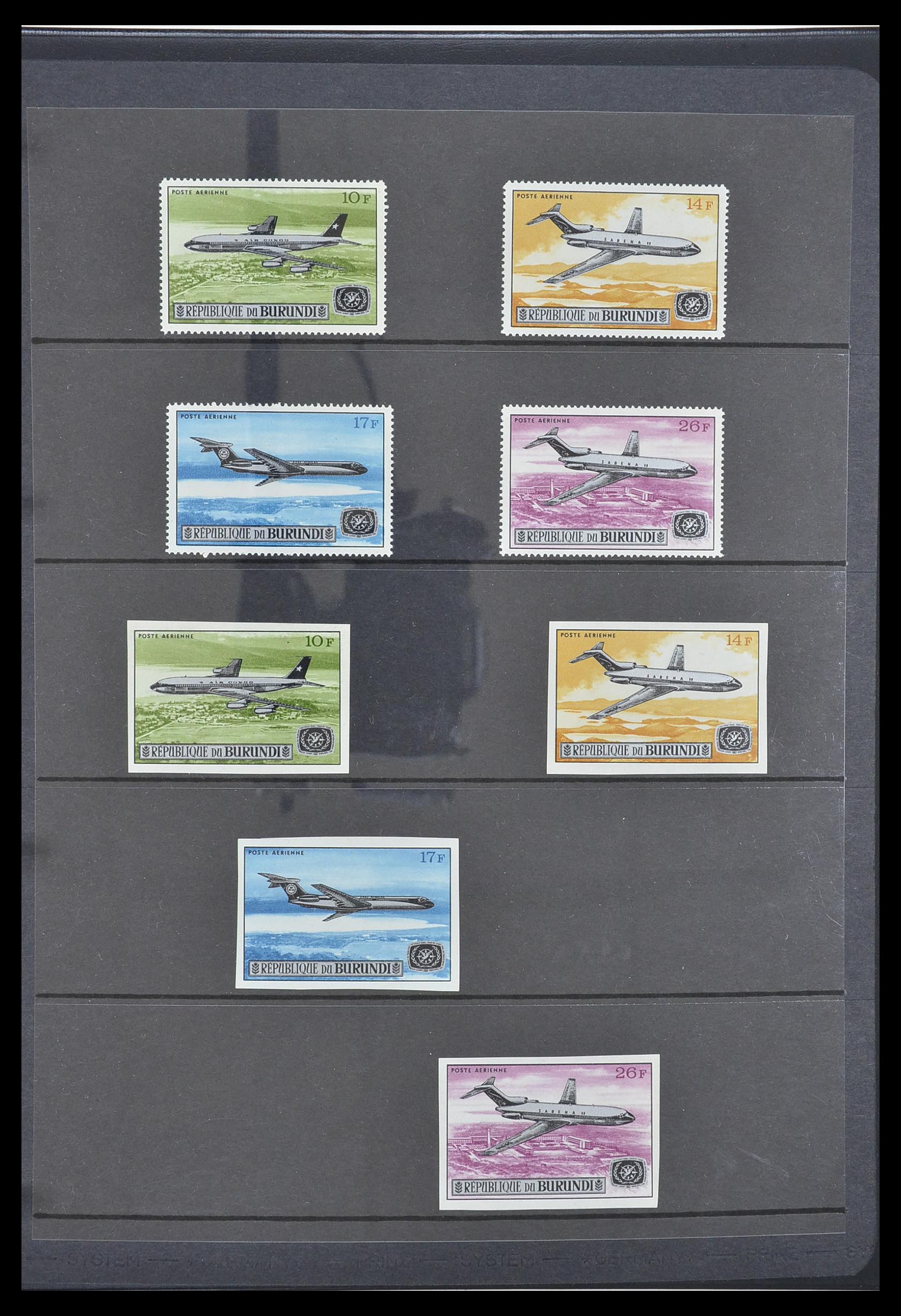 33764 087 - Stamp collection 33764 Burundi 1962-2004.