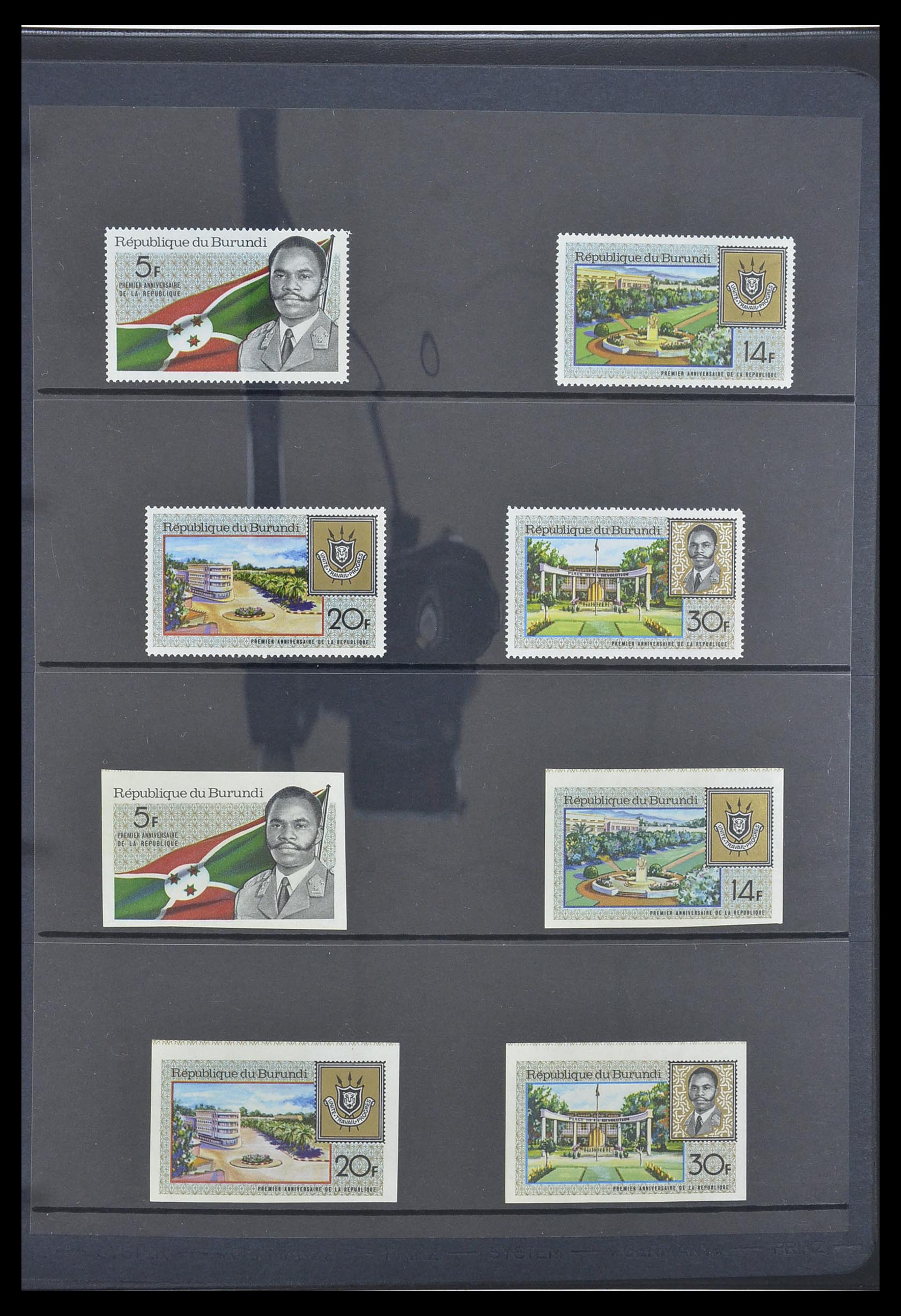 33764 088 - Stamp collection 33764 Burundi 1962-2004.