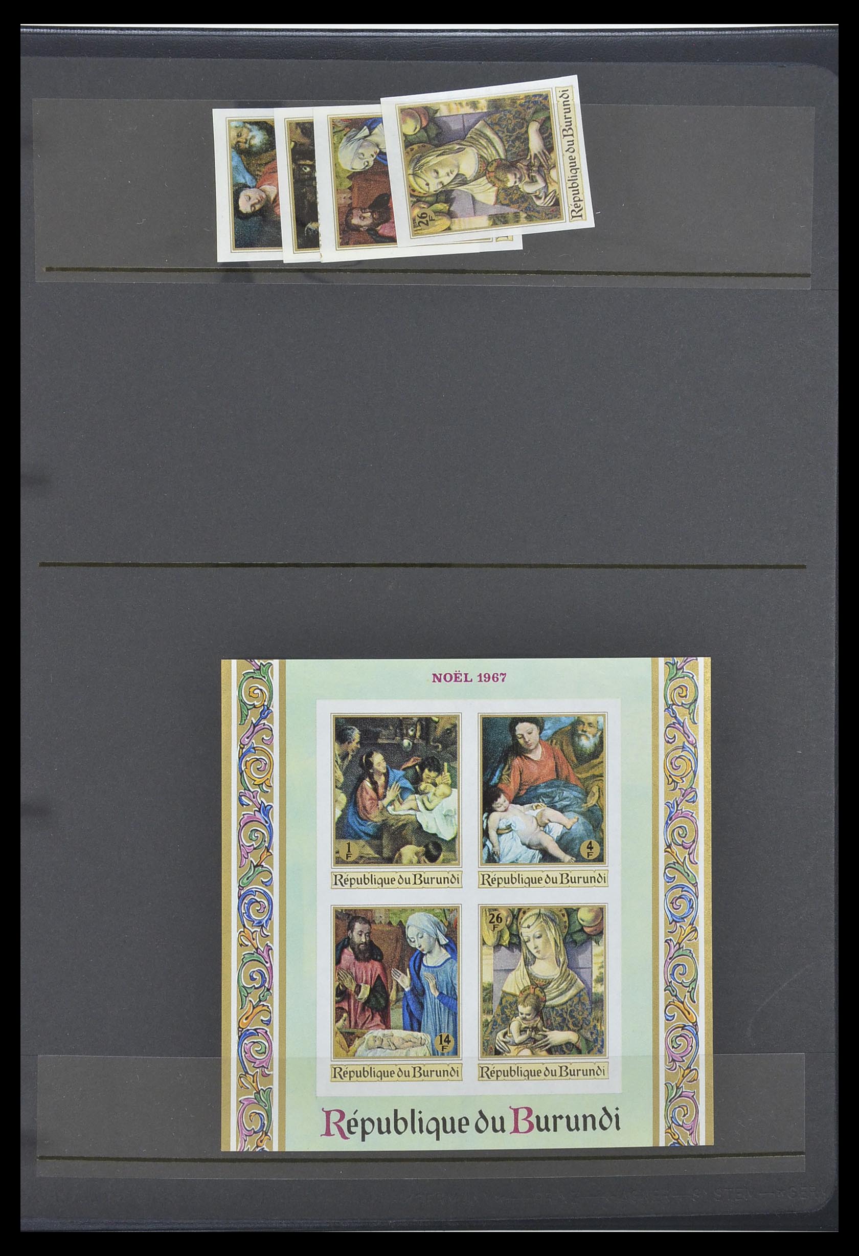 33764 090 - Stamp collection 33764 Burundi 1962-2004.