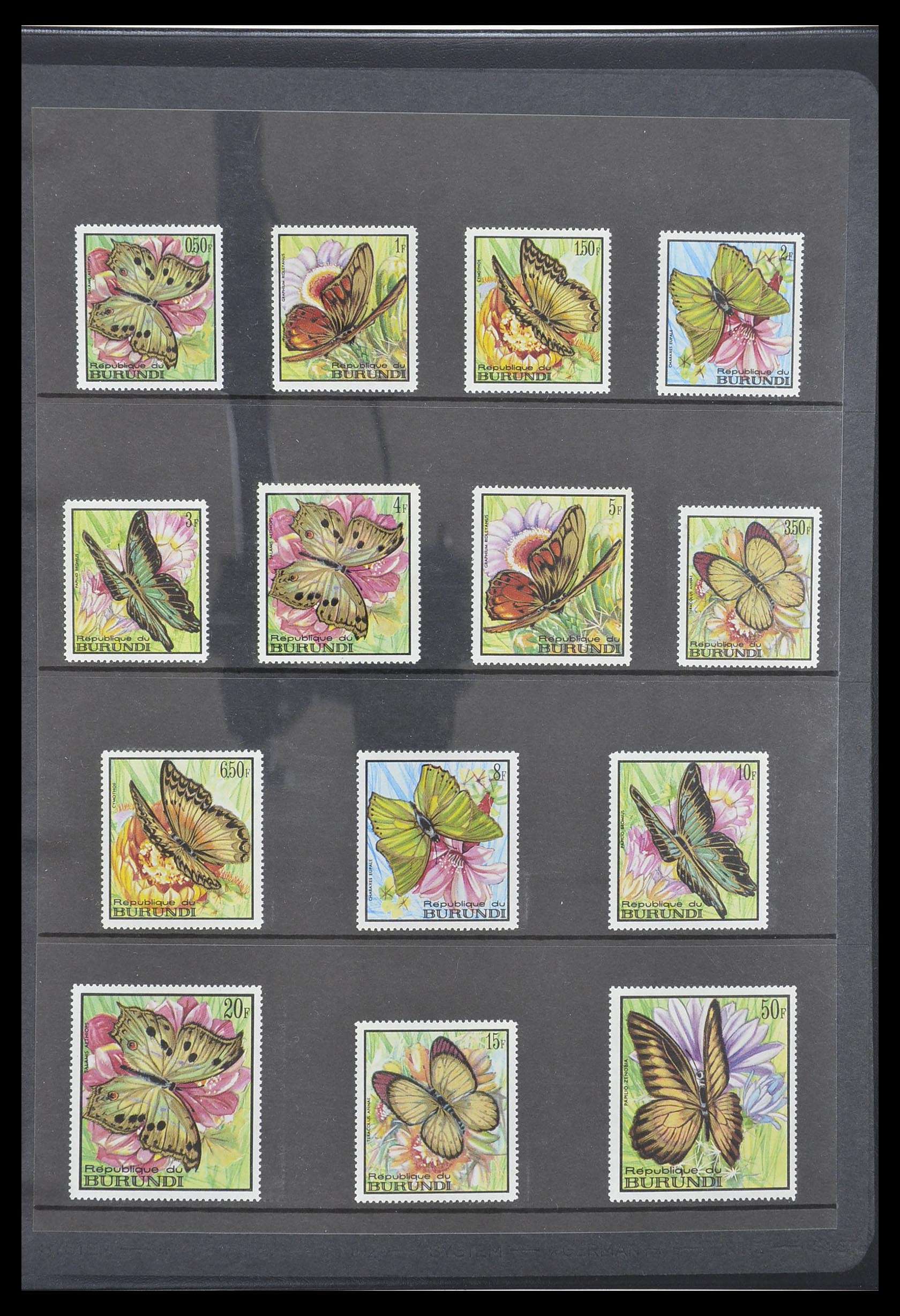 33764 098 - Stamp collection 33764 Burundi 1962-2004.