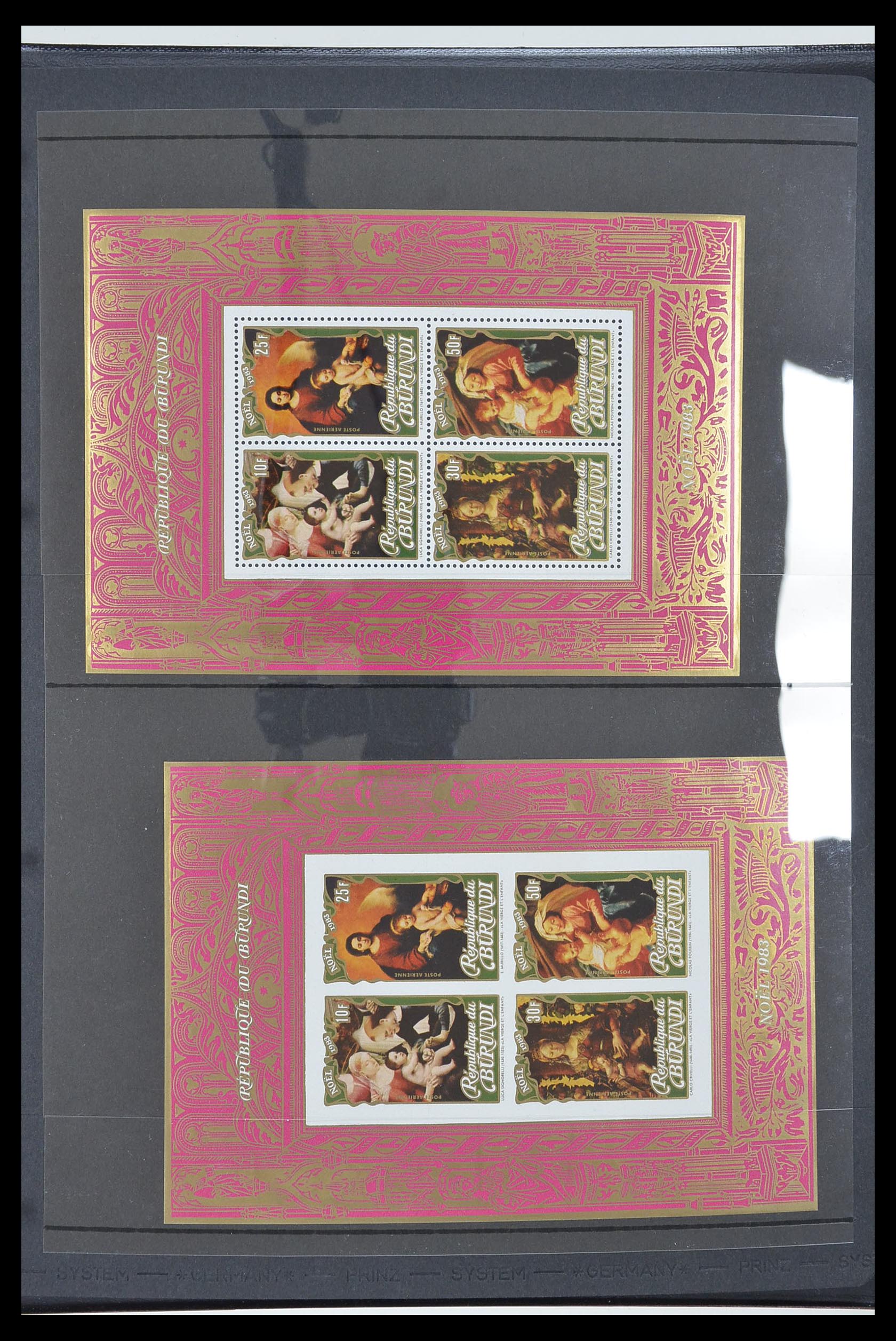 33764 325 - Postzegelverzameling 33764 Burundi 1962-2004.