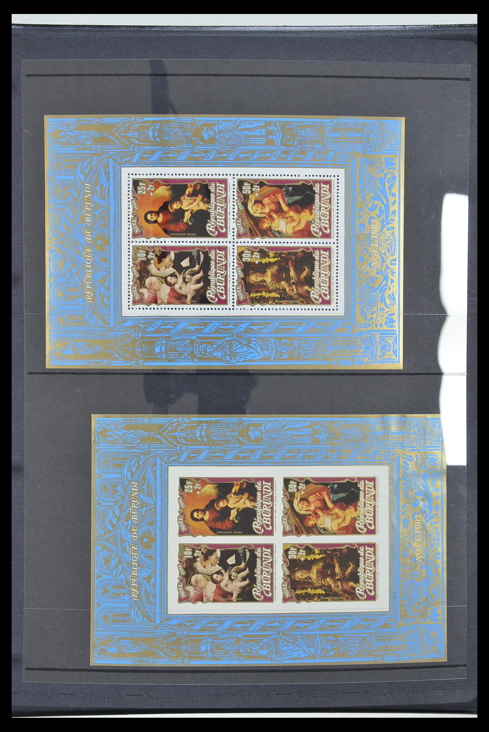 33764 326 - Postzegelverzameling 33764 Burundi 1962-2004.