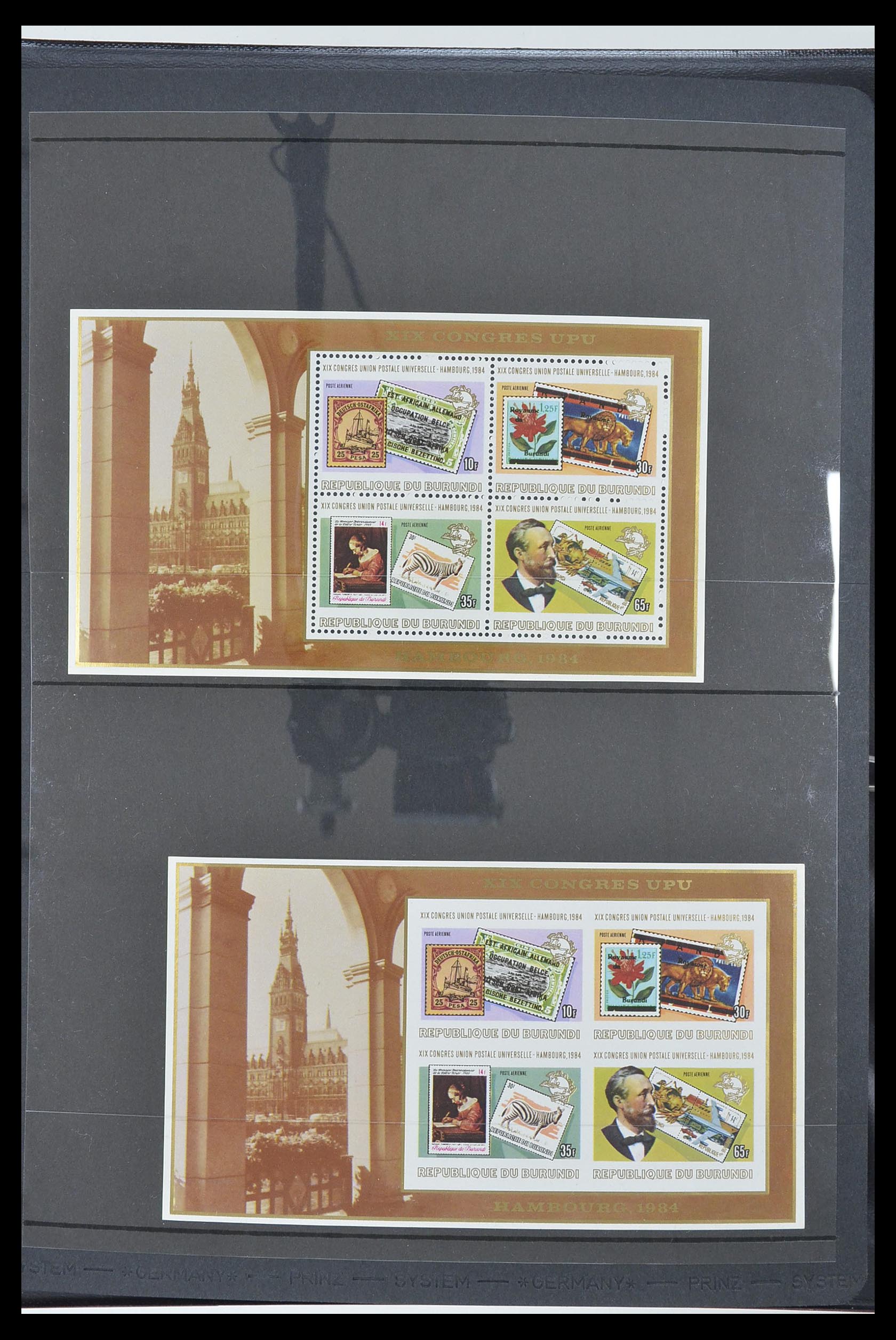 33764 329 - Postzegelverzameling 33764 Burundi 1962-2004.