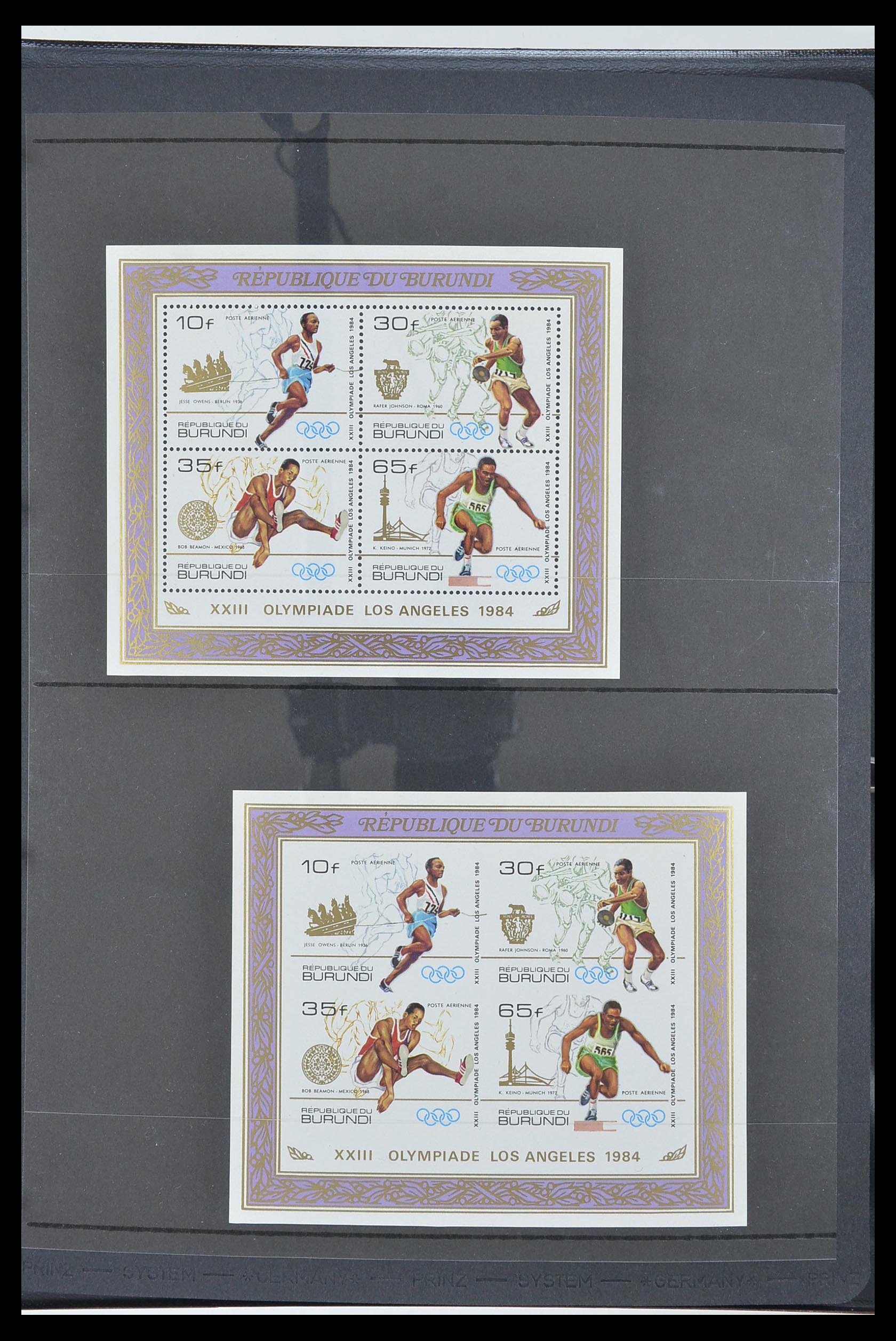 33764 330 - Postzegelverzameling 33764 Burundi 1962-2004.