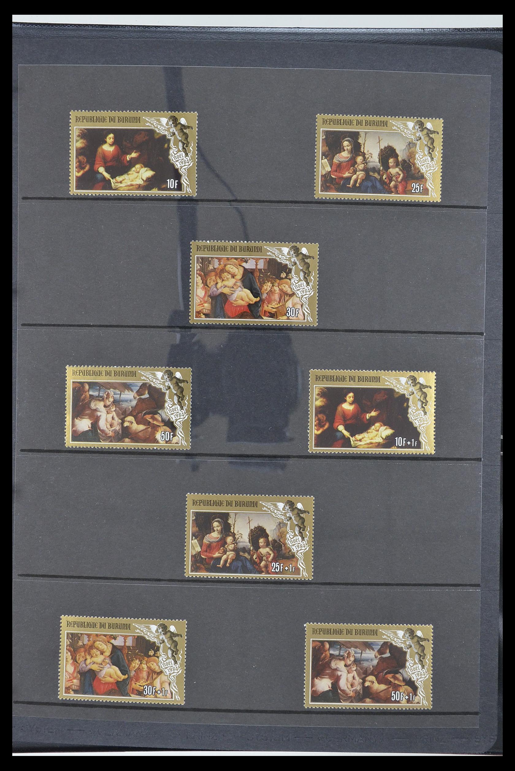 33764 331 - Postzegelverzameling 33764 Burundi 1962-2004.