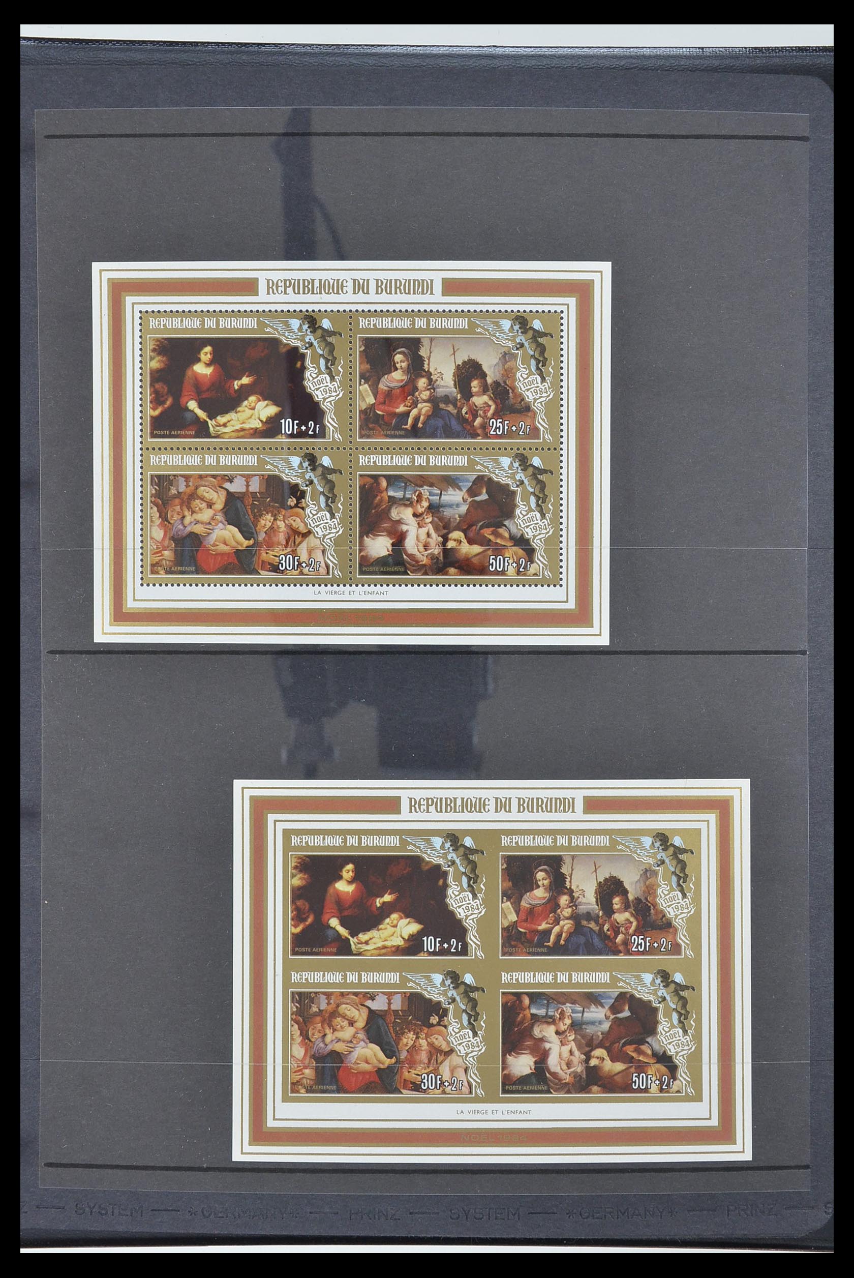 33764 333 - Postzegelverzameling 33764 Burundi 1962-2004.