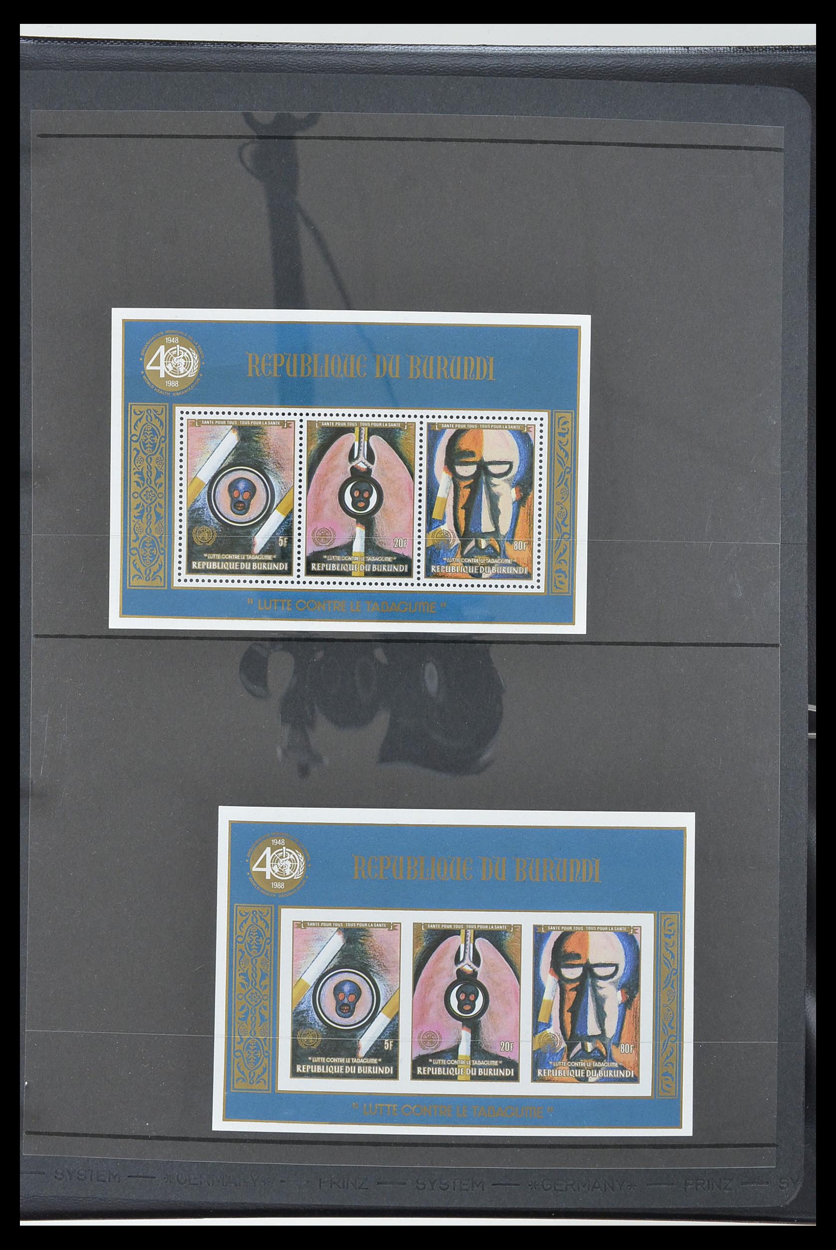 33764 340 - Postzegelverzameling 33764 Burundi 1962-2004.