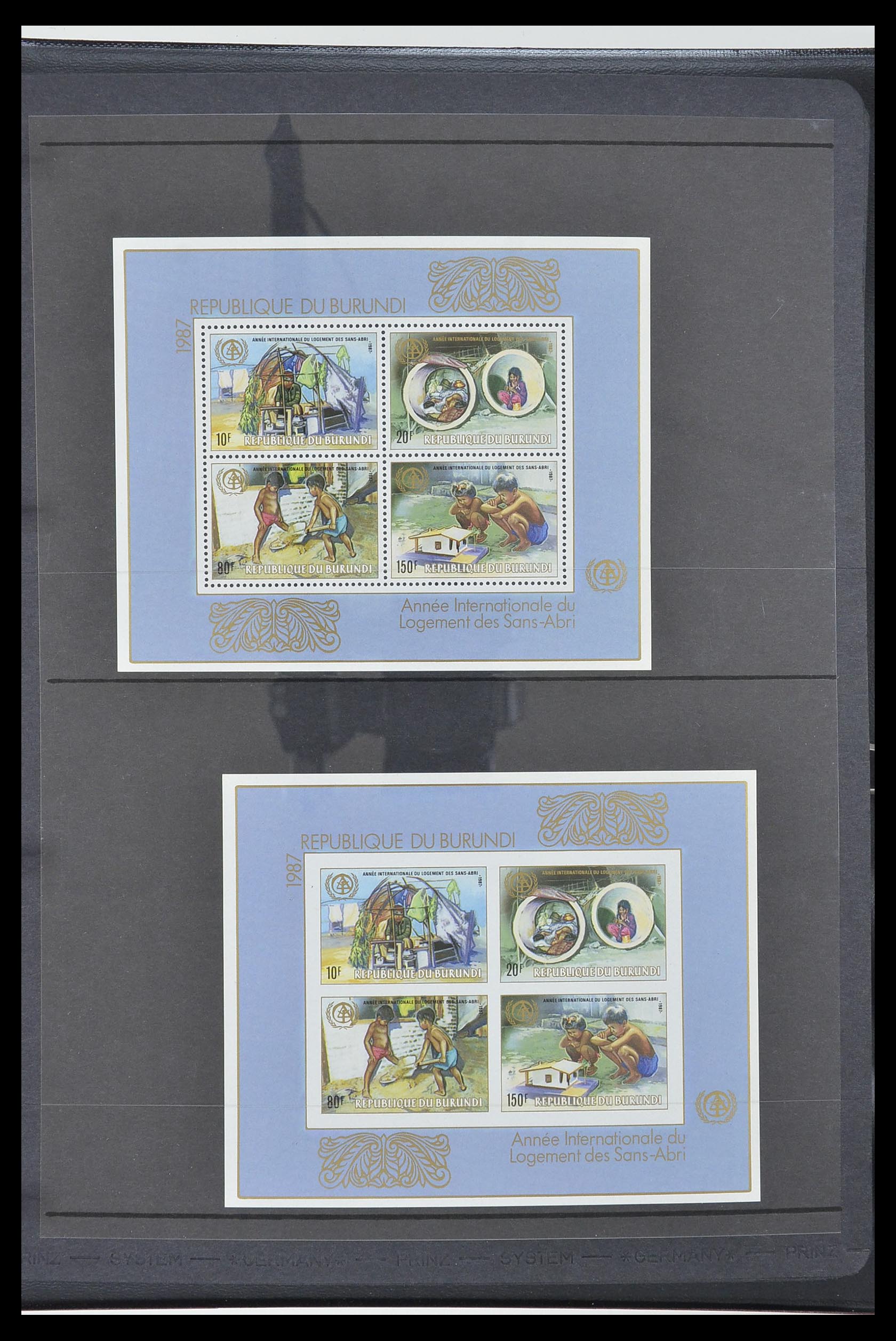 33764 341 - Stamp collection 33764 Burundi 1962-2004.