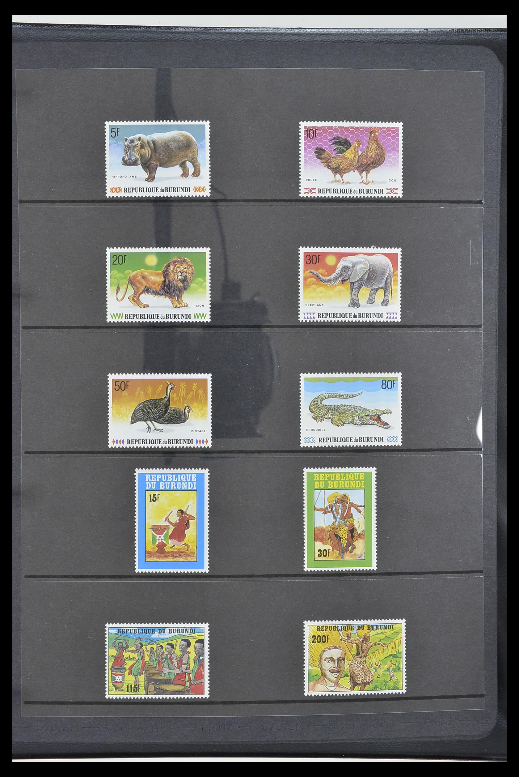 33764 343 - Stamp collection 33764 Burundi 1962-2004.