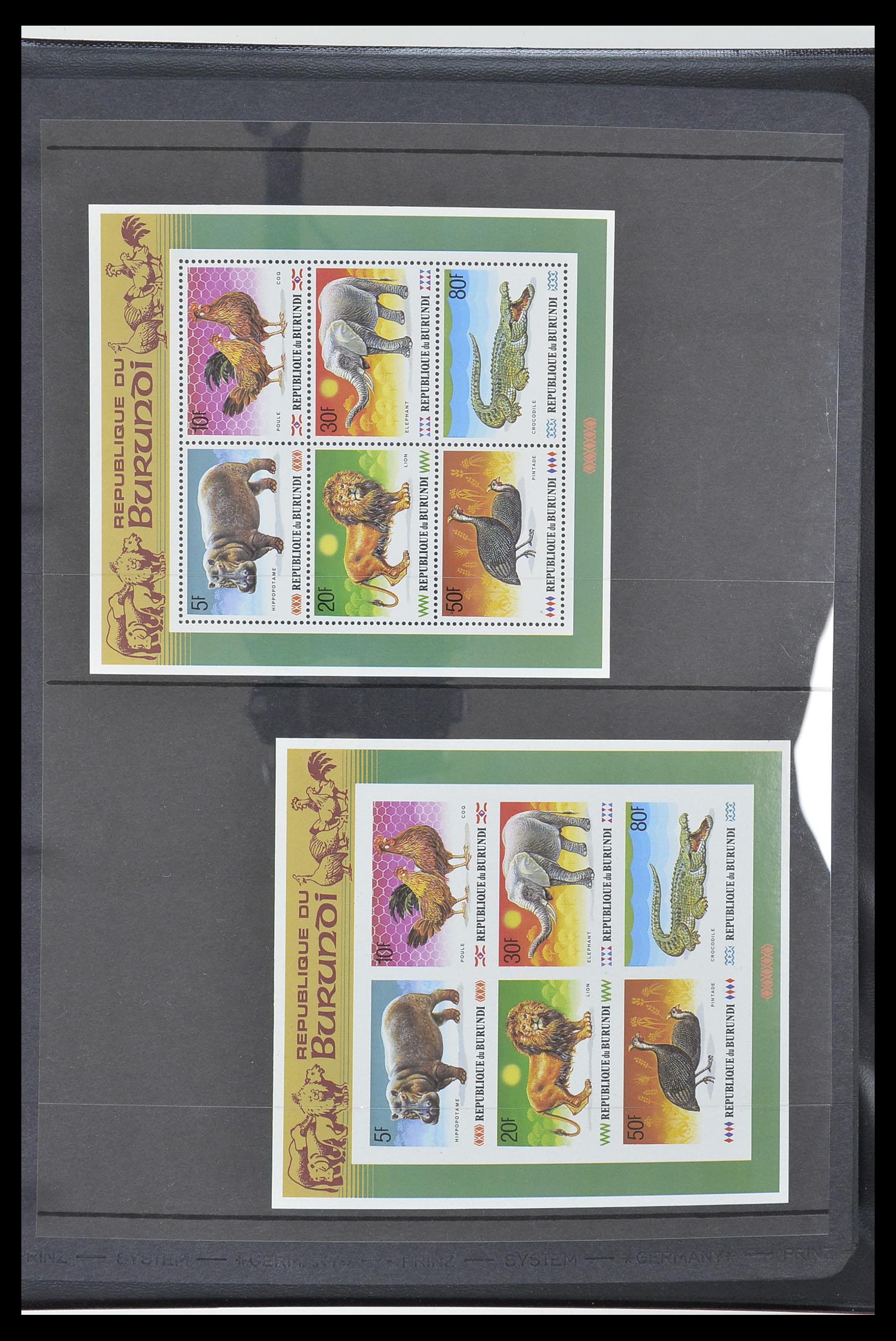 33764 344 - Stamp collection 33764 Burundi 1962-2004.