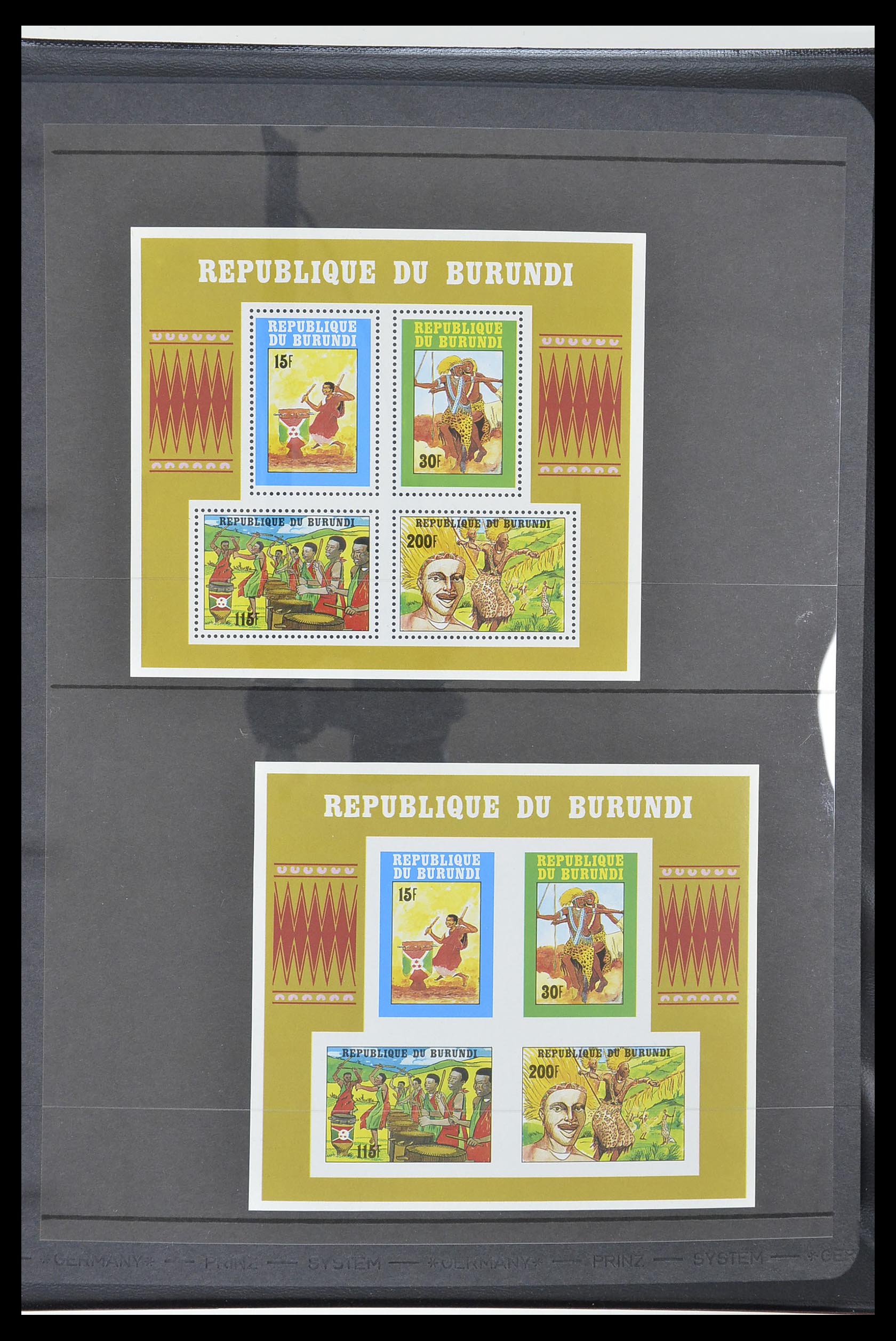 33764 345 - Stamp collection 33764 Burundi 1962-2004.