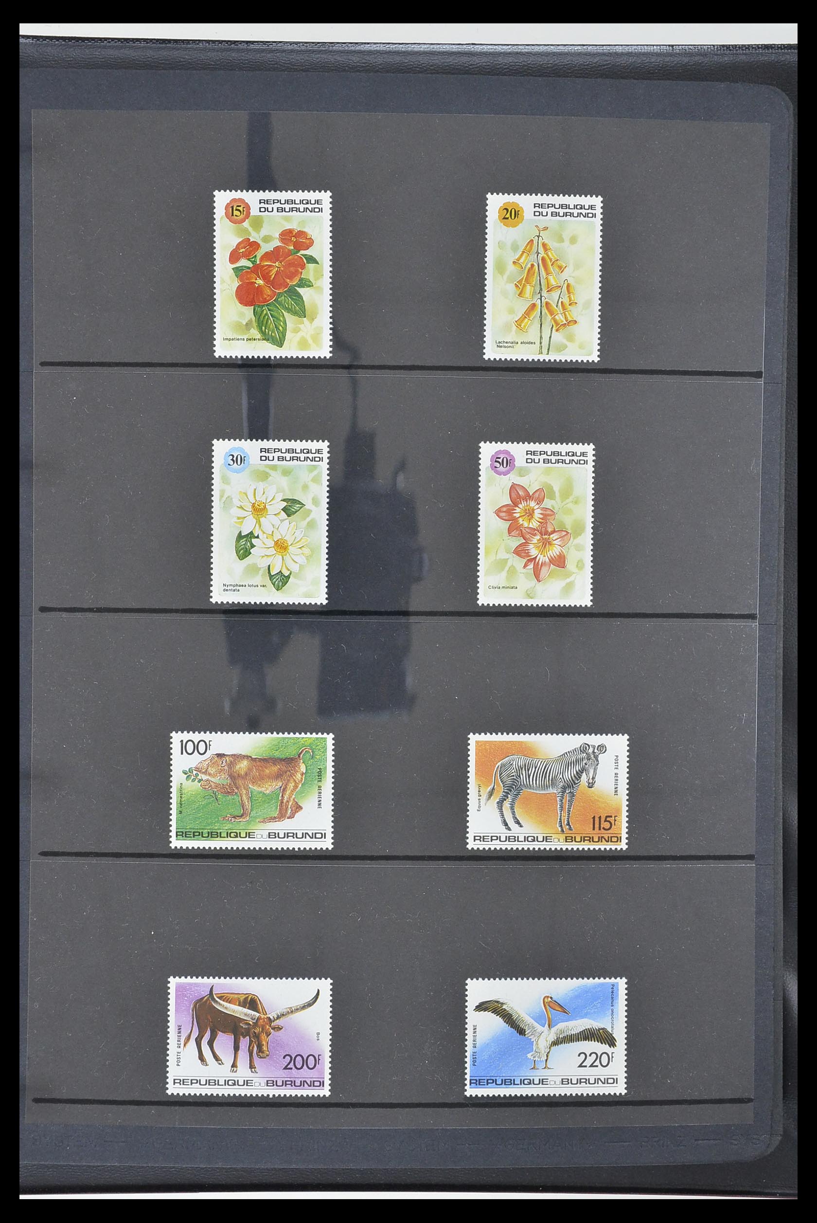 33764 346 - Stamp collection 33764 Burundi 1962-2004.