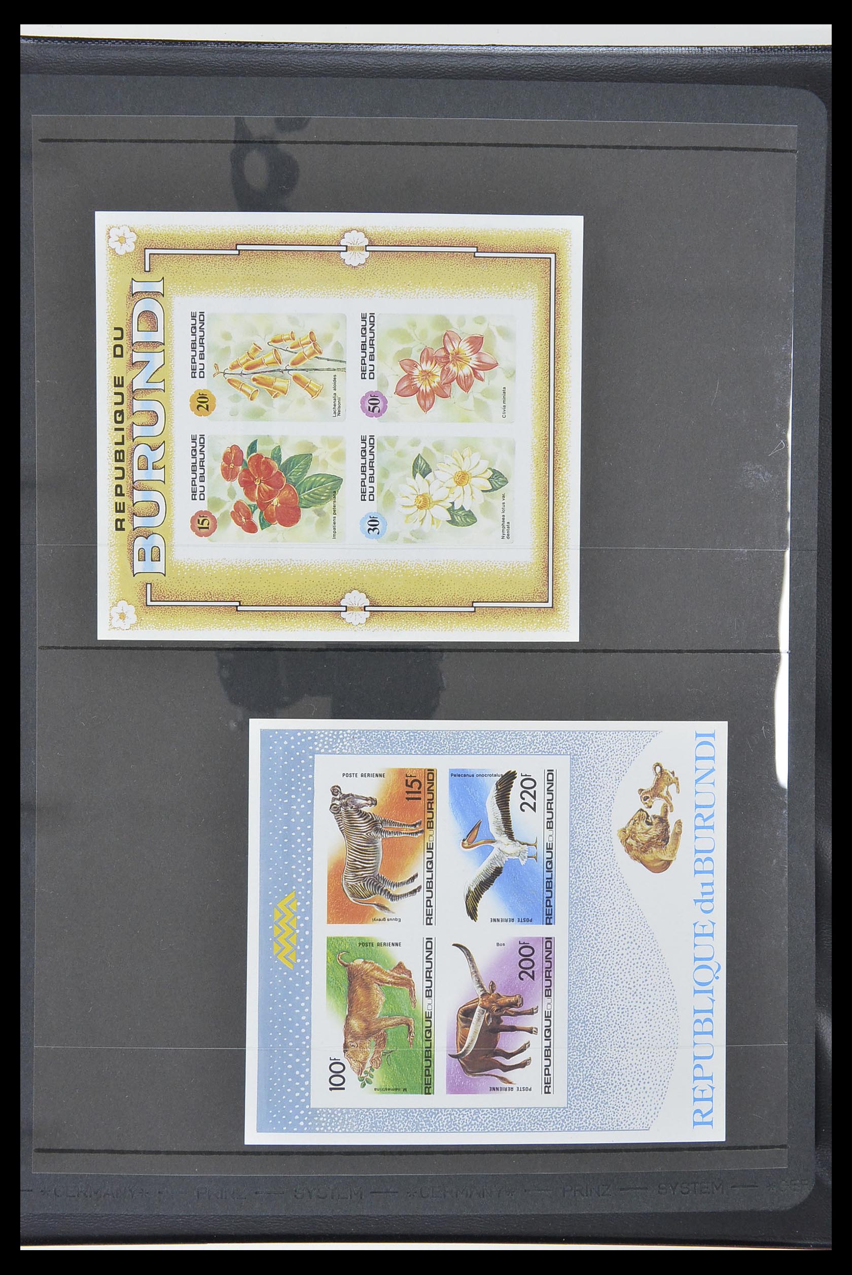 33764 348 - Stamp collection 33764 Burundi 1962-2004.