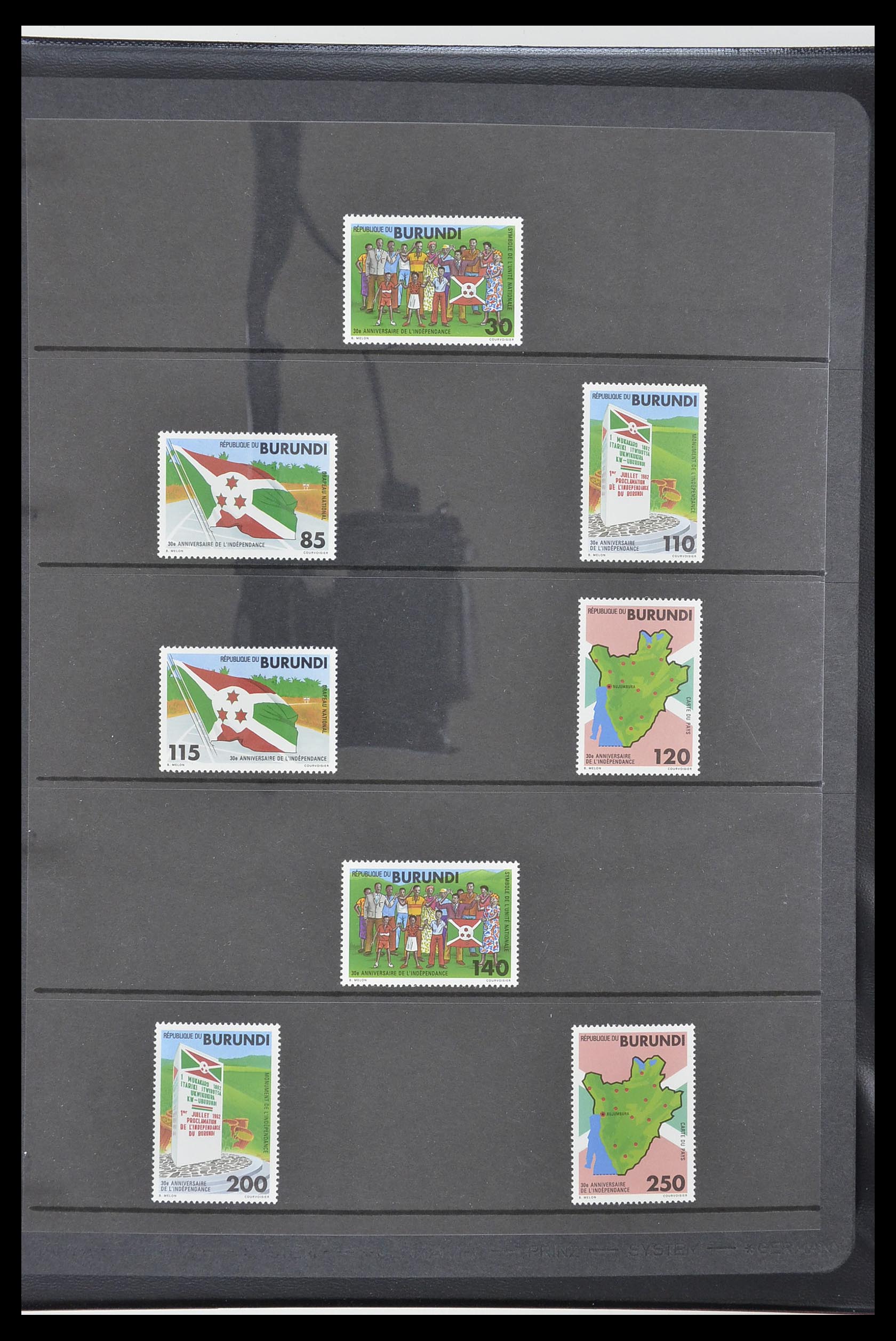 33764 349 - Stamp collection 33764 Burundi 1962-2004.
