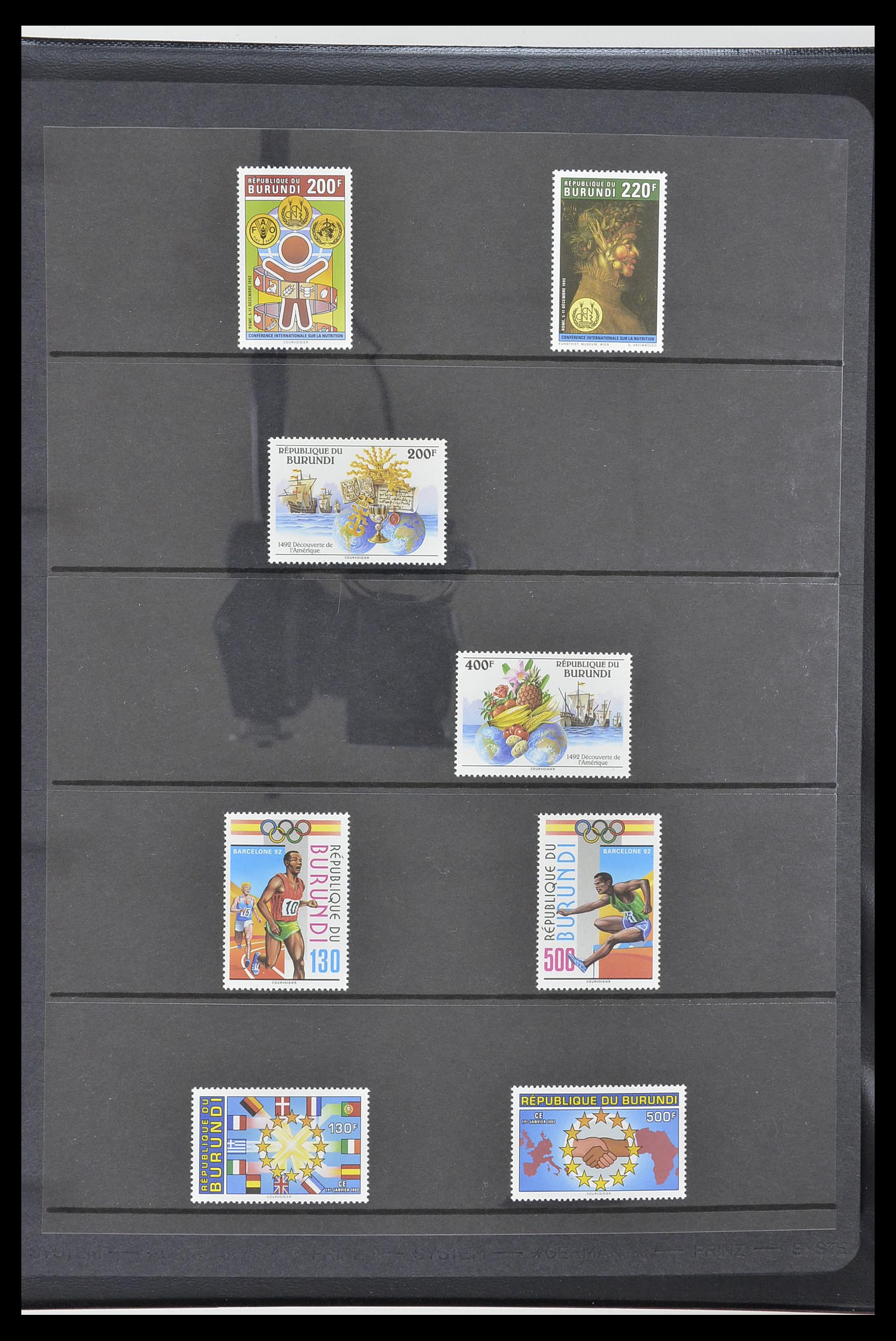 33764 352 - Stamp collection 33764 Burundi 1962-2004.